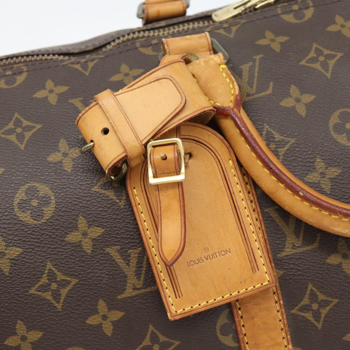 LOUIS VUITTON Monogram Keepall 50 Boston Bag M41426 LV Auth ka5170