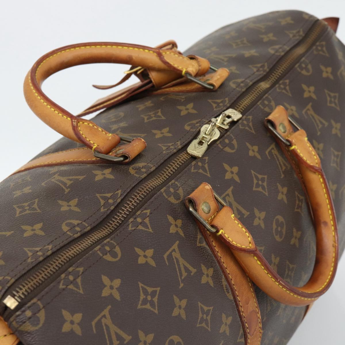 LOUIS VUITTON Monogram Keepall 50 Boston Bag M41426 LV Auth ka5170