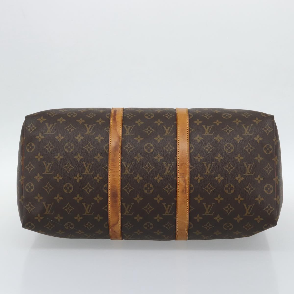 LOUIS VUITTON Monogram Keepall 50 Boston Bag M41426 LV Auth ka5170