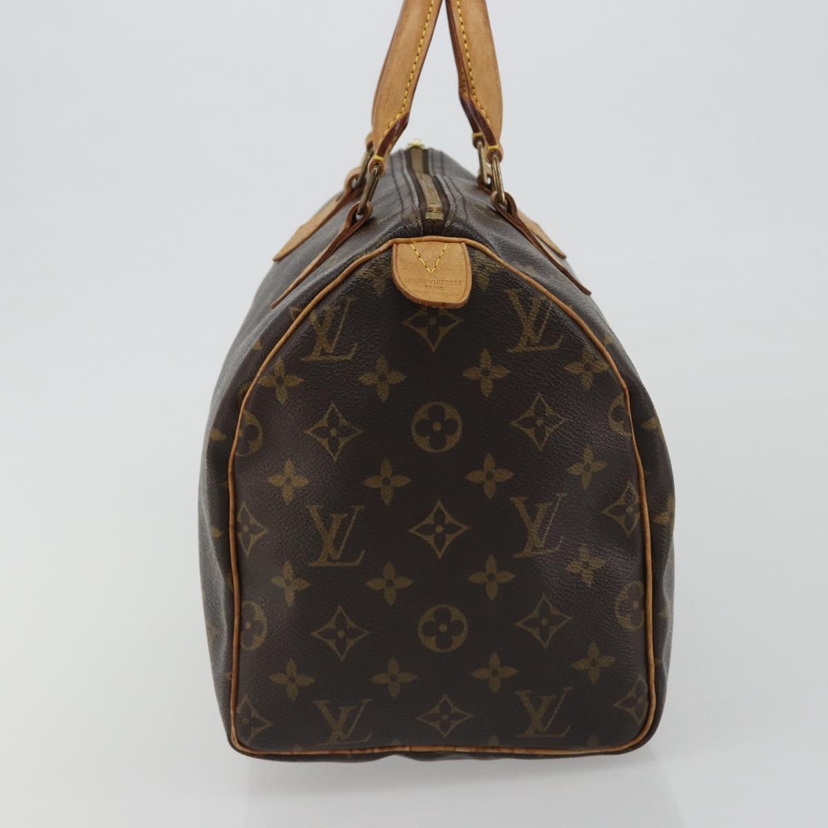 LOUIS VUITTON Monogram Speedy 30 Hand Bag M41526 LV Auth ka5172A
