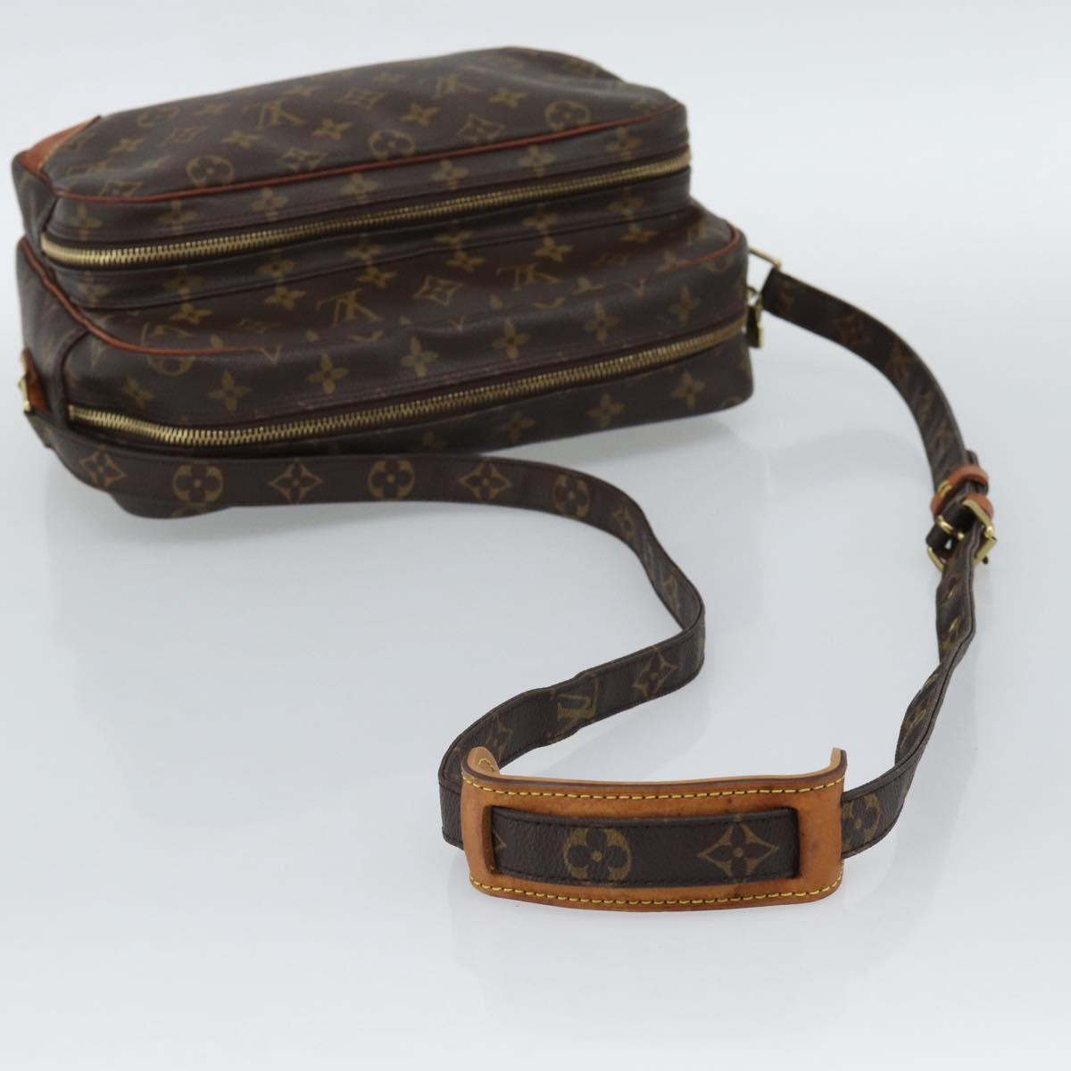 LOUIS VUITTON Monogram Nile Shoulder Bag M45244 LV Auth ka5178A