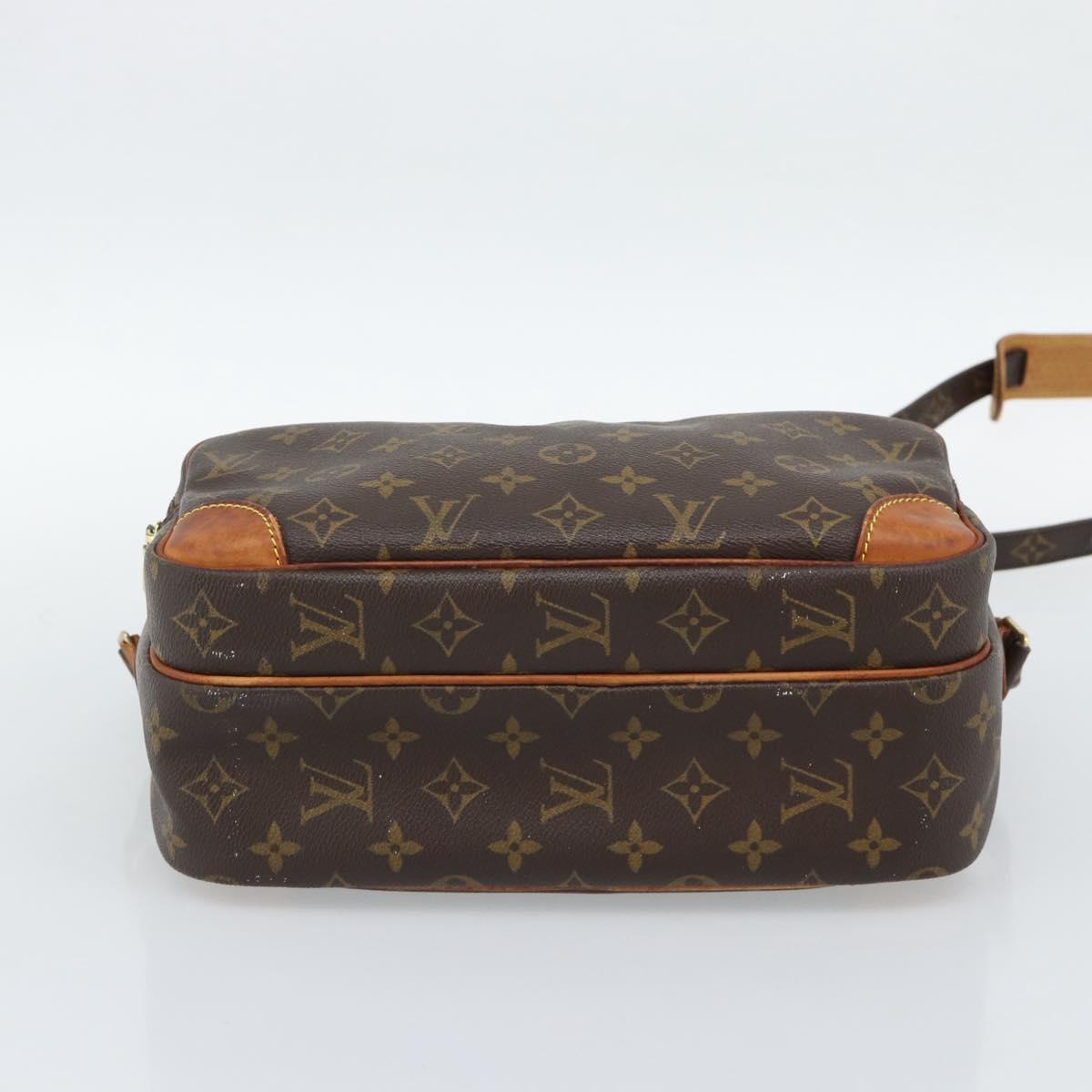 LOUIS VUITTON Monogram Nile Shoulder Bag M45244 LV Auth ka5178A