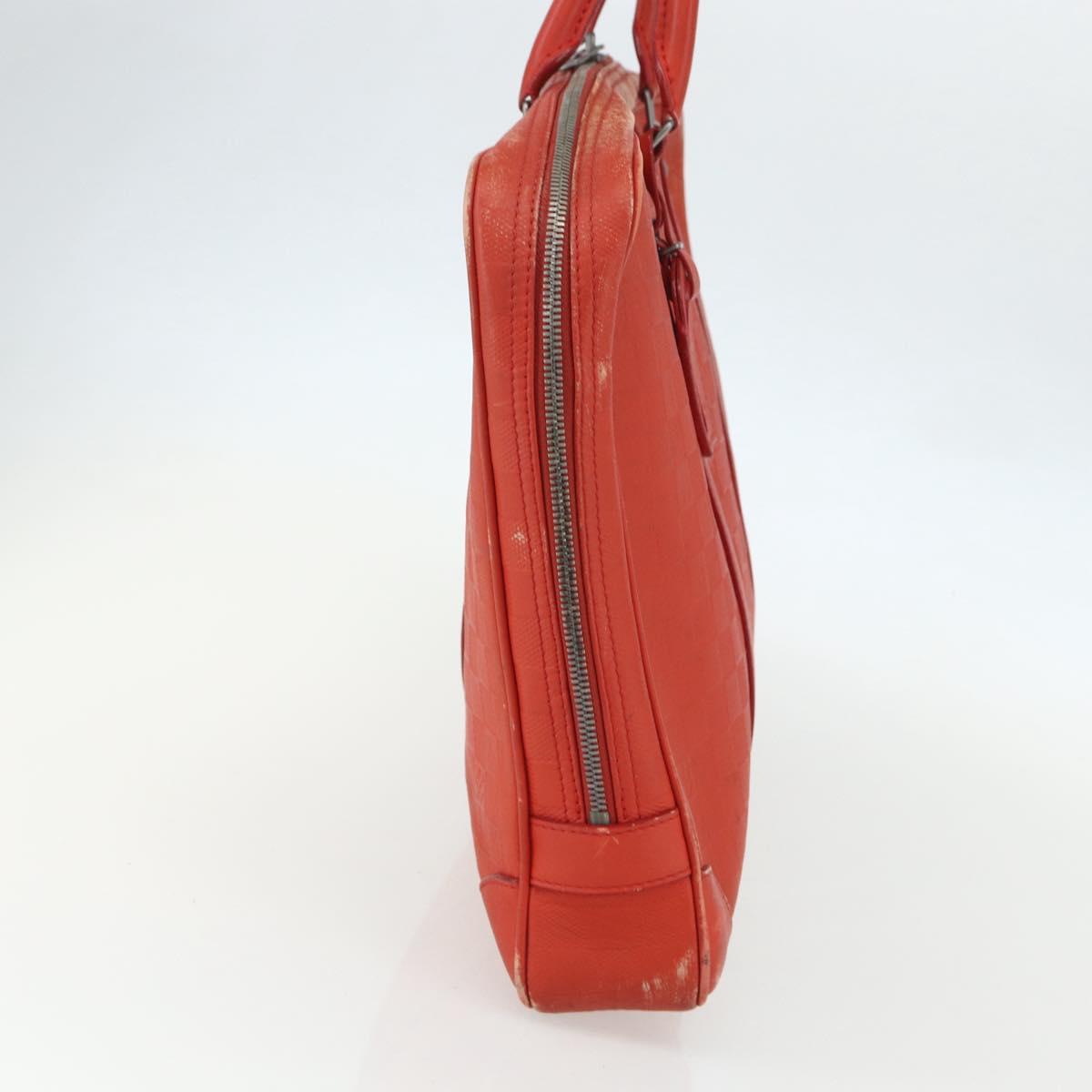 LOUIS VUITTON Damier Infini Porte Documents Voyage Bag N41143 LV Auth ka518