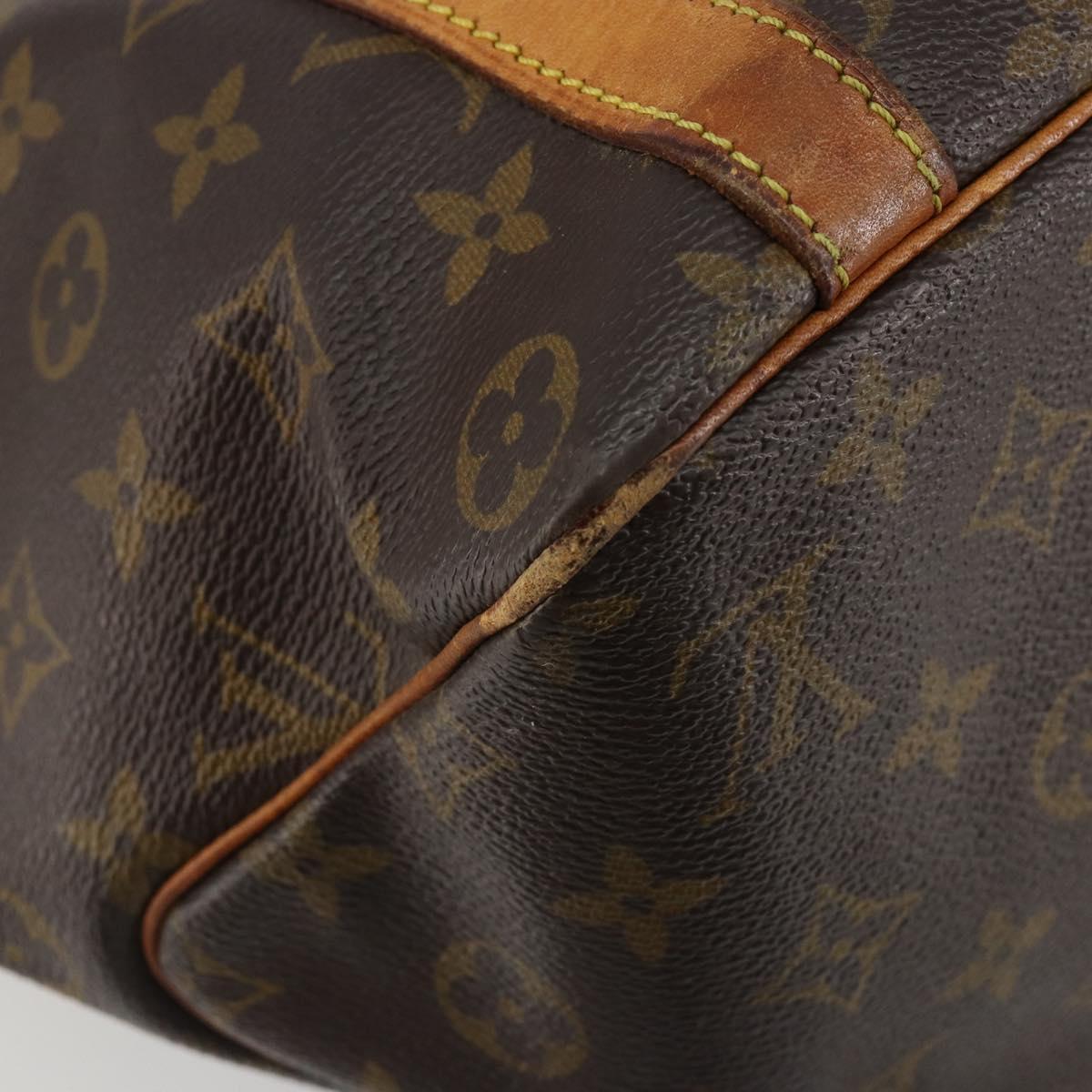 LOUIS VUITTON Monogram Sac Shopping Tote Bag M51108 LV Auth ka5181