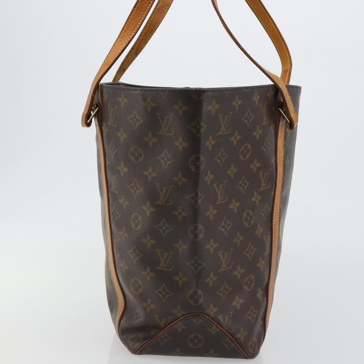 LOUIS VUITTON Monogram Sac Shopping Tote Bag M51108 LV Auth ka5181