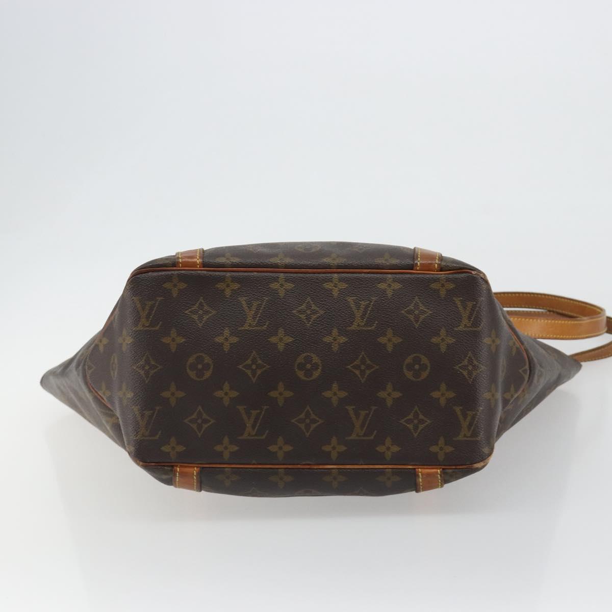 LOUIS VUITTON Monogram Sac Shopping Tote Bag M51108 LV Auth ka5181