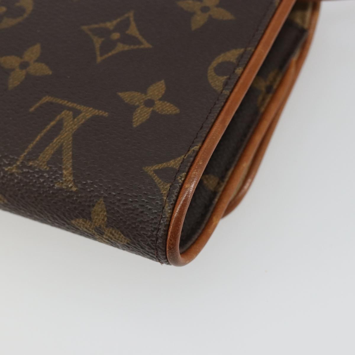 LOUIS VUITTON Monogram Pochette Twin GM Shoulder Bag M51852 LV Auth ka5183