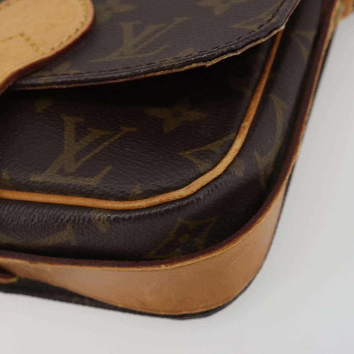 LOUIS VUITTON Monogram Cartouchiere PM Shoulder Bag M51254 LV Auth ka5185