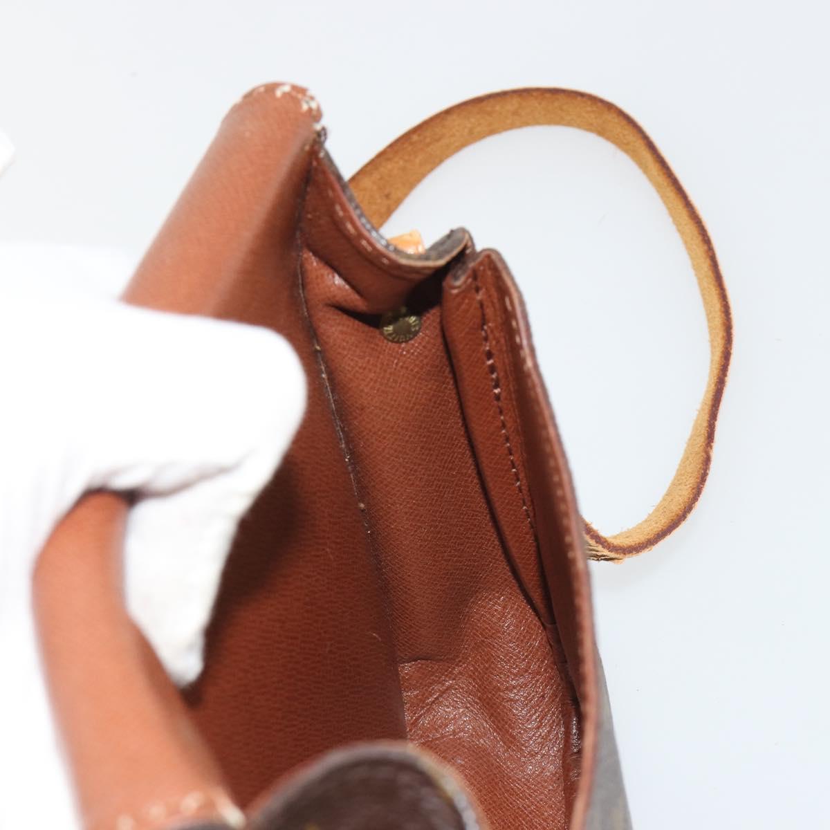 LOUIS VUITTON Monogram Cartouchiere PM Shoulder Bag M51254 LV Auth ka5185