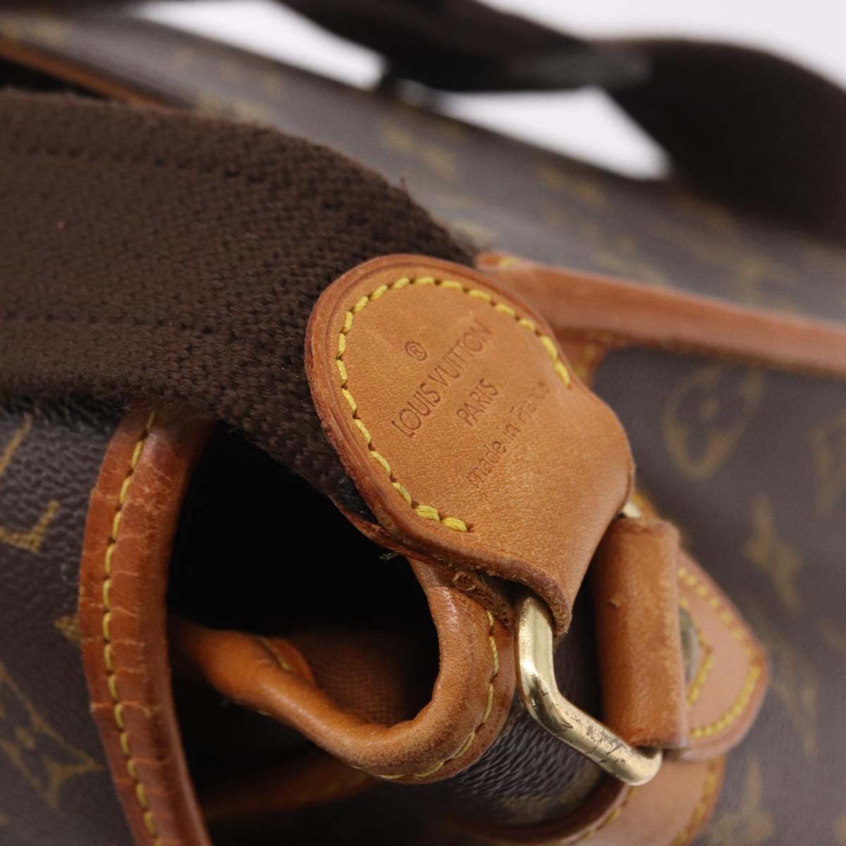 LOUIS VUITTON Monogram Gibeciere GM Shoulder Bag M42246 LV Auth ka5197