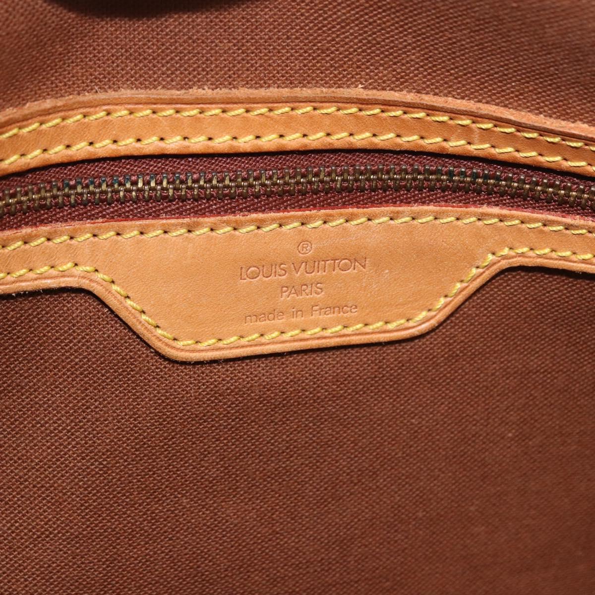 LOUIS VUITTON Monogram Gibeciere GM Shoulder Bag M42246 LV Auth ka5197