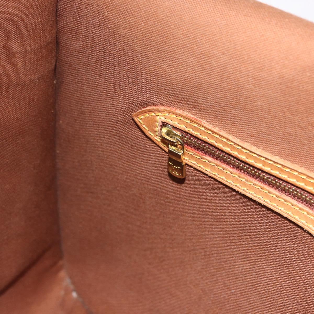 LOUIS VUITTON Monogram Gibeciere GM Shoulder Bag M42246 LV Auth ka5197