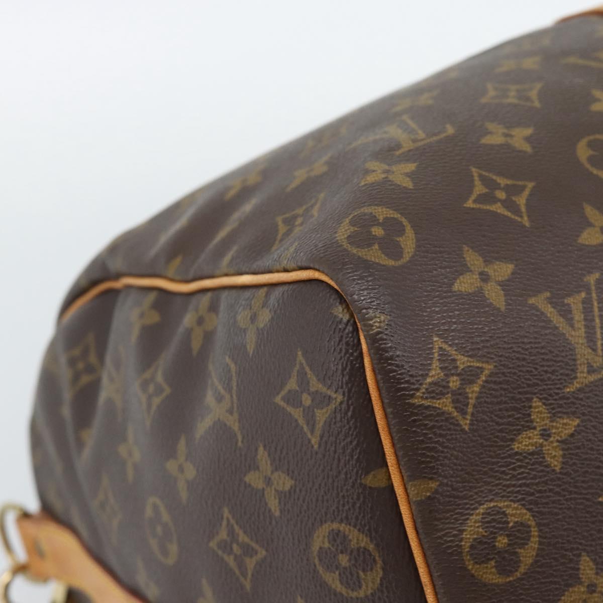 LOUIS VUITTON Monogram Keepall Bandouliere 50 Boston Bag M41416 LV Auth ka5198A