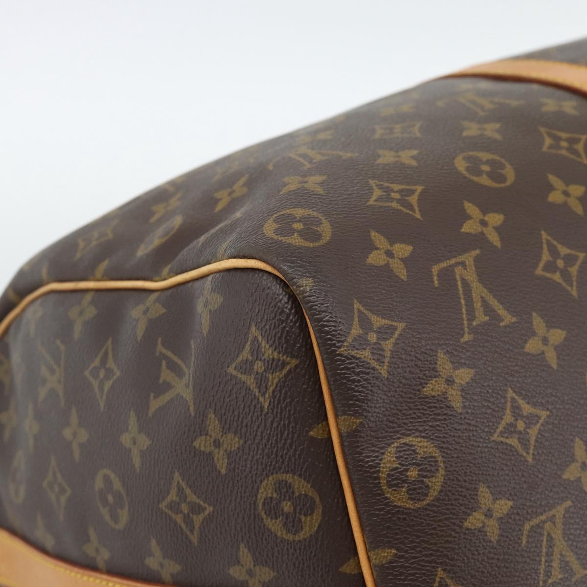 LOUIS VUITTON Monogram Keepall Bandouliere 50 Boston Bag M41416 LV Auth ka5198A