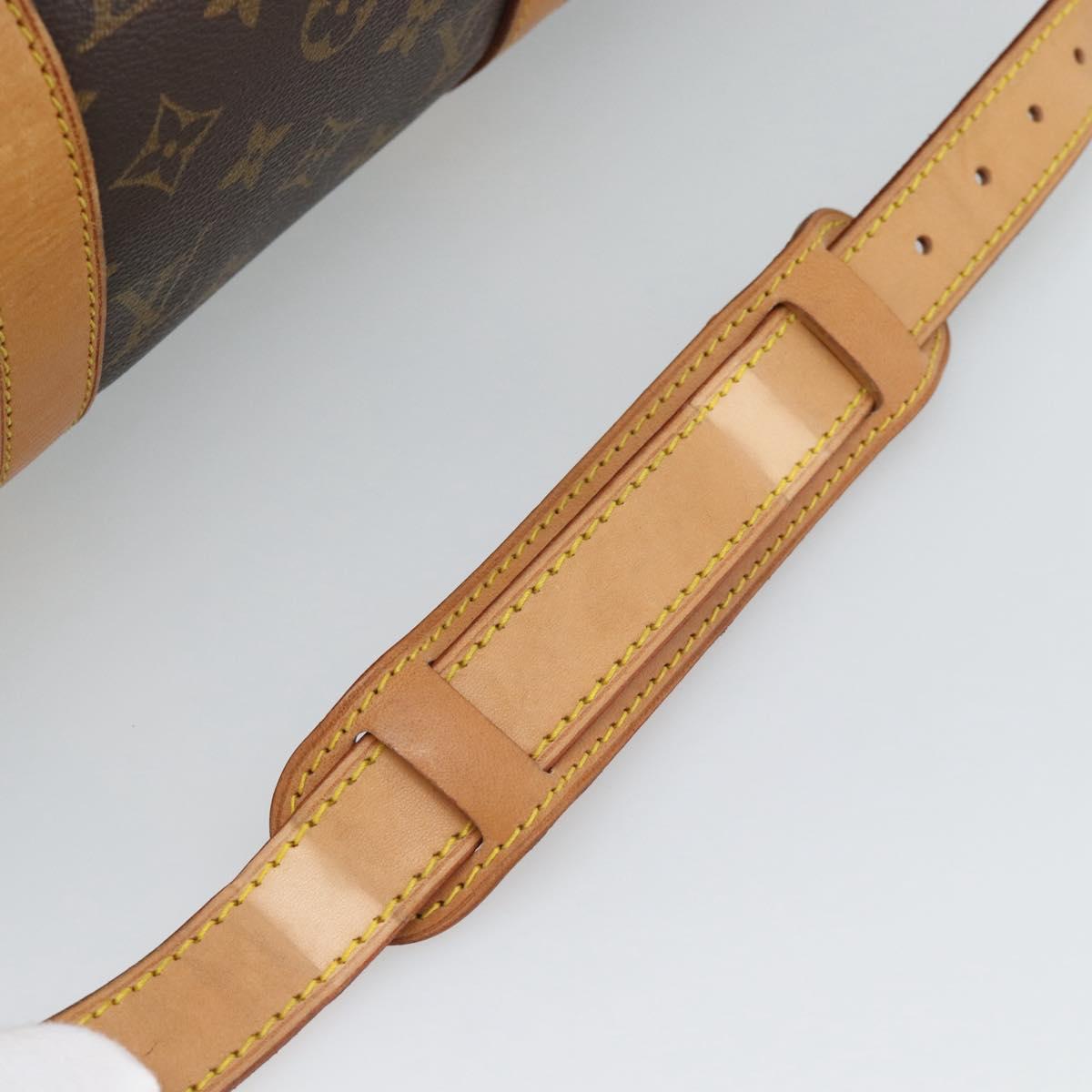 LOUIS VUITTON Monogram Keepall Bandouliere 50 Boston Bag M41416 LV Auth ka5198A