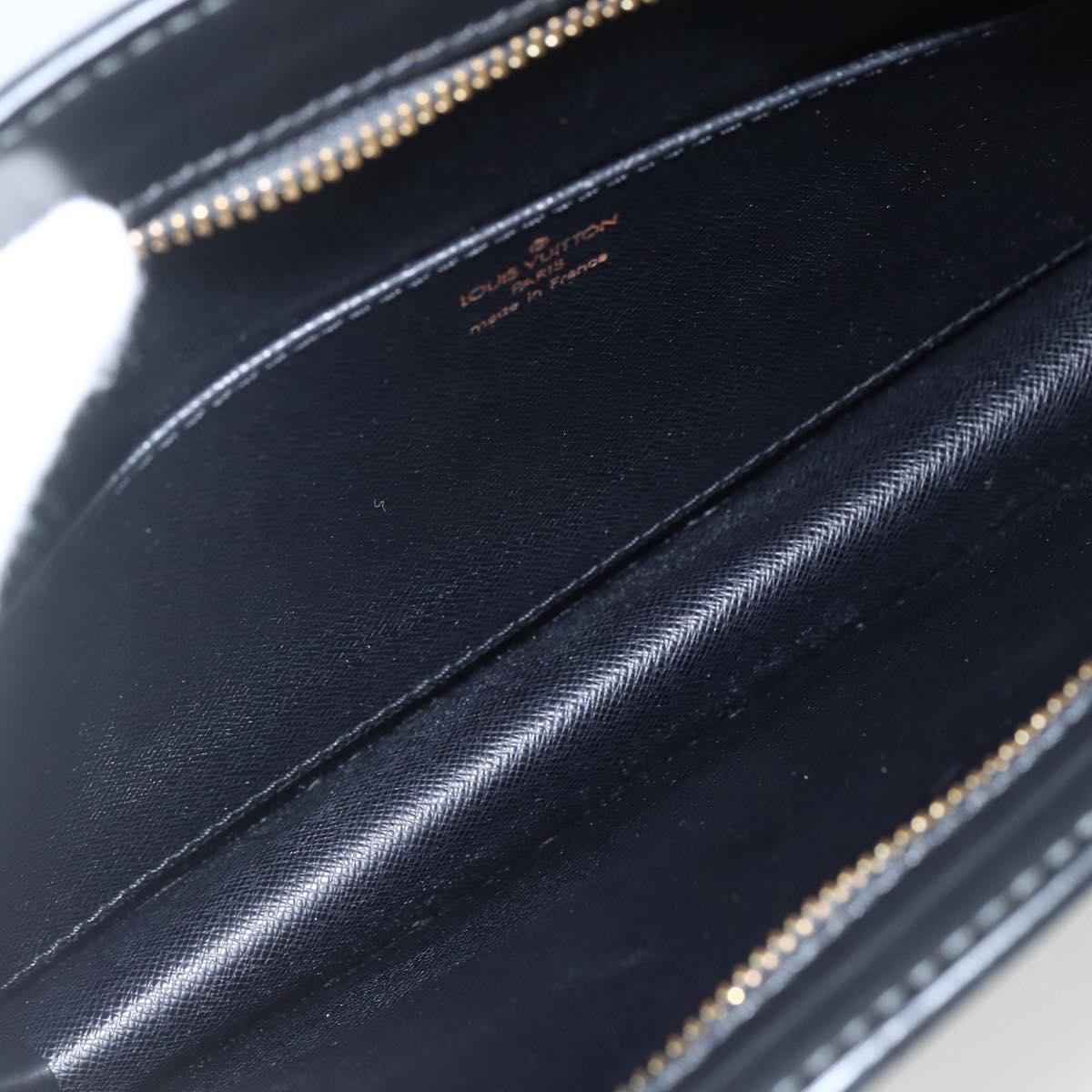 LOUIS VUITTON Epi Pochette Homme Clutch Bag Black M52522 LV Auth ka520