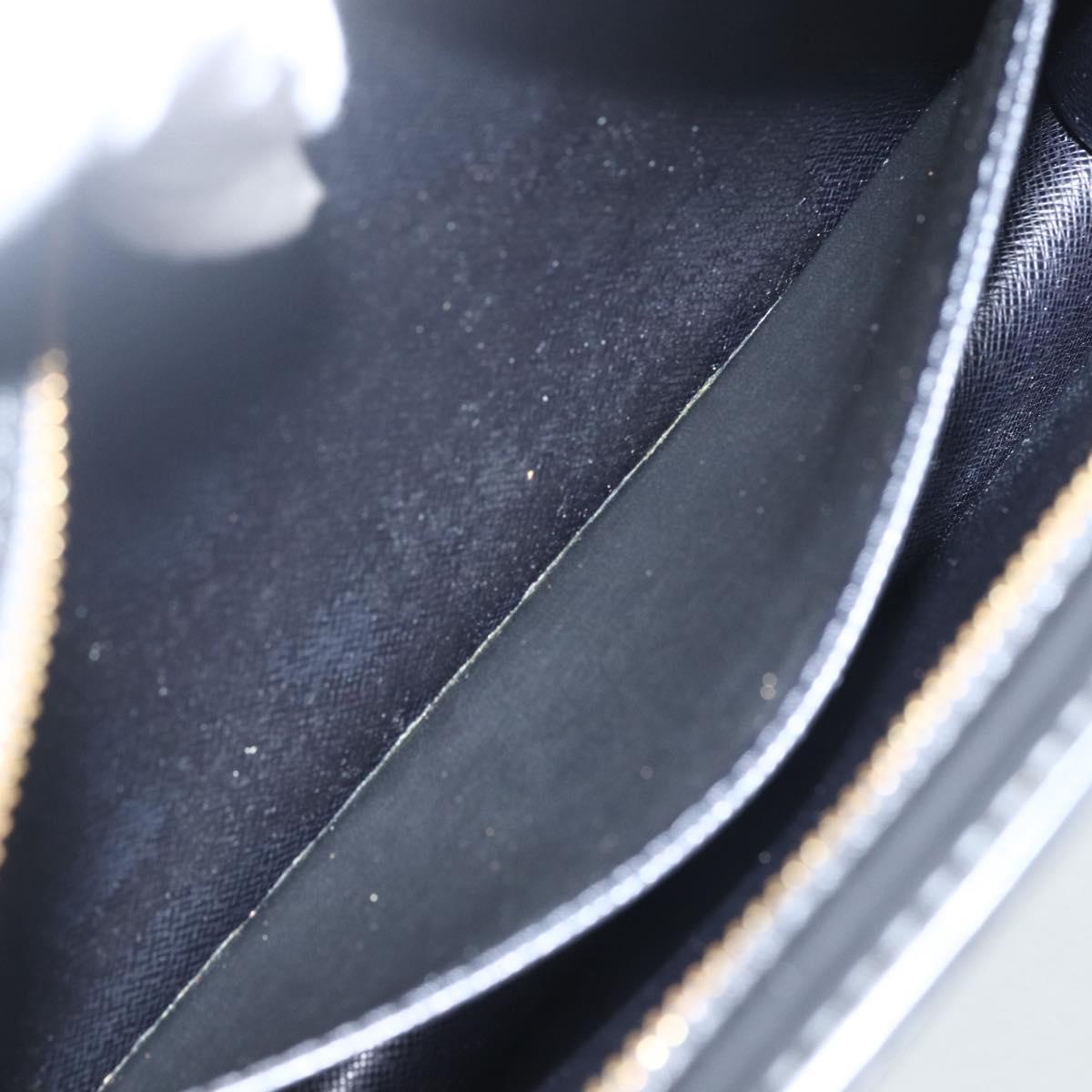 LOUIS VUITTON Epi Pochette Homme Clutch Bag Black M52522 LV Auth ka520