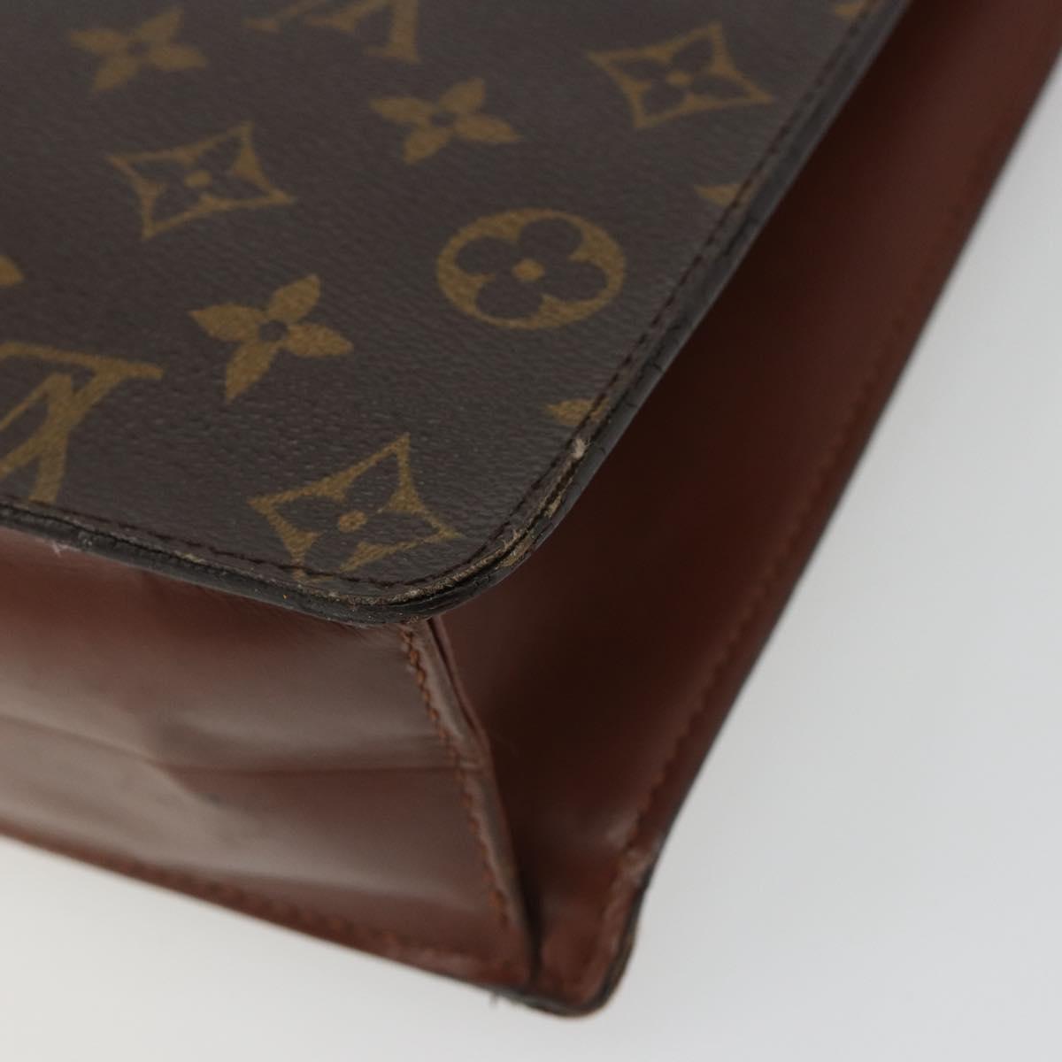 LOUIS VUITTON Monogram Monceau 28 Hand Bag M51185 LV Auth ka5201