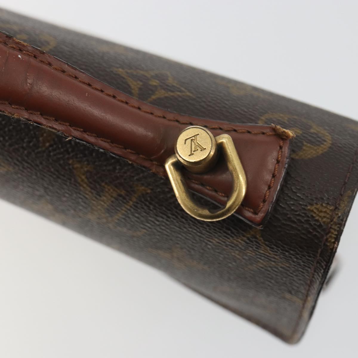 LOUIS VUITTON Monogram Monceau 28 Hand Bag M51185 LV Auth ka5201