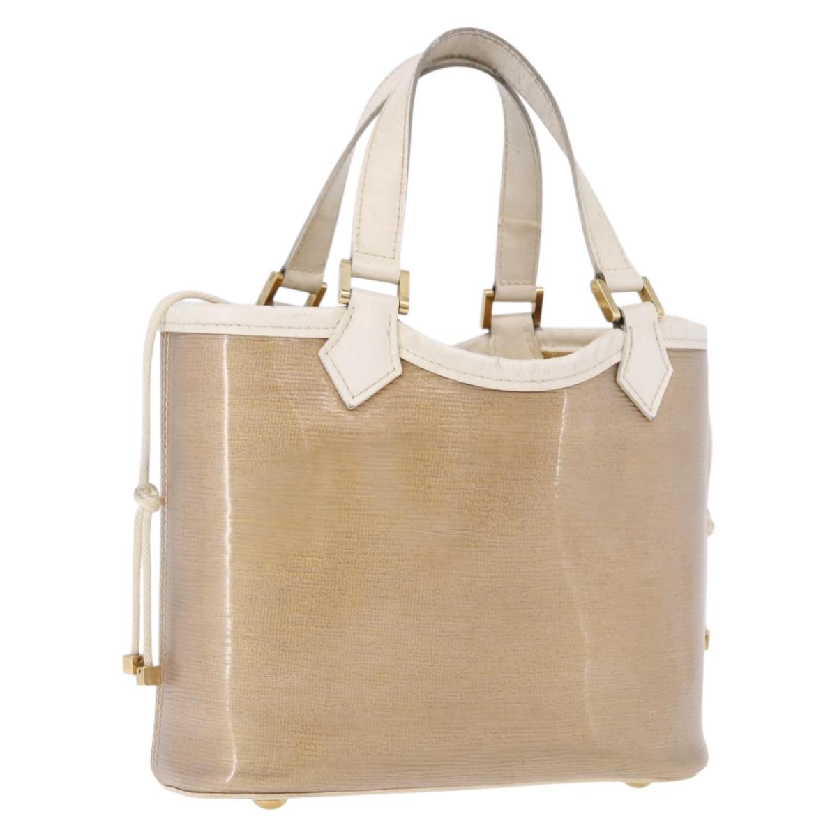 LOUIS VUITTON Epi Plage Mini lagoon Bay Hand Bag Beige Sabre M92473 Auth ka5211
