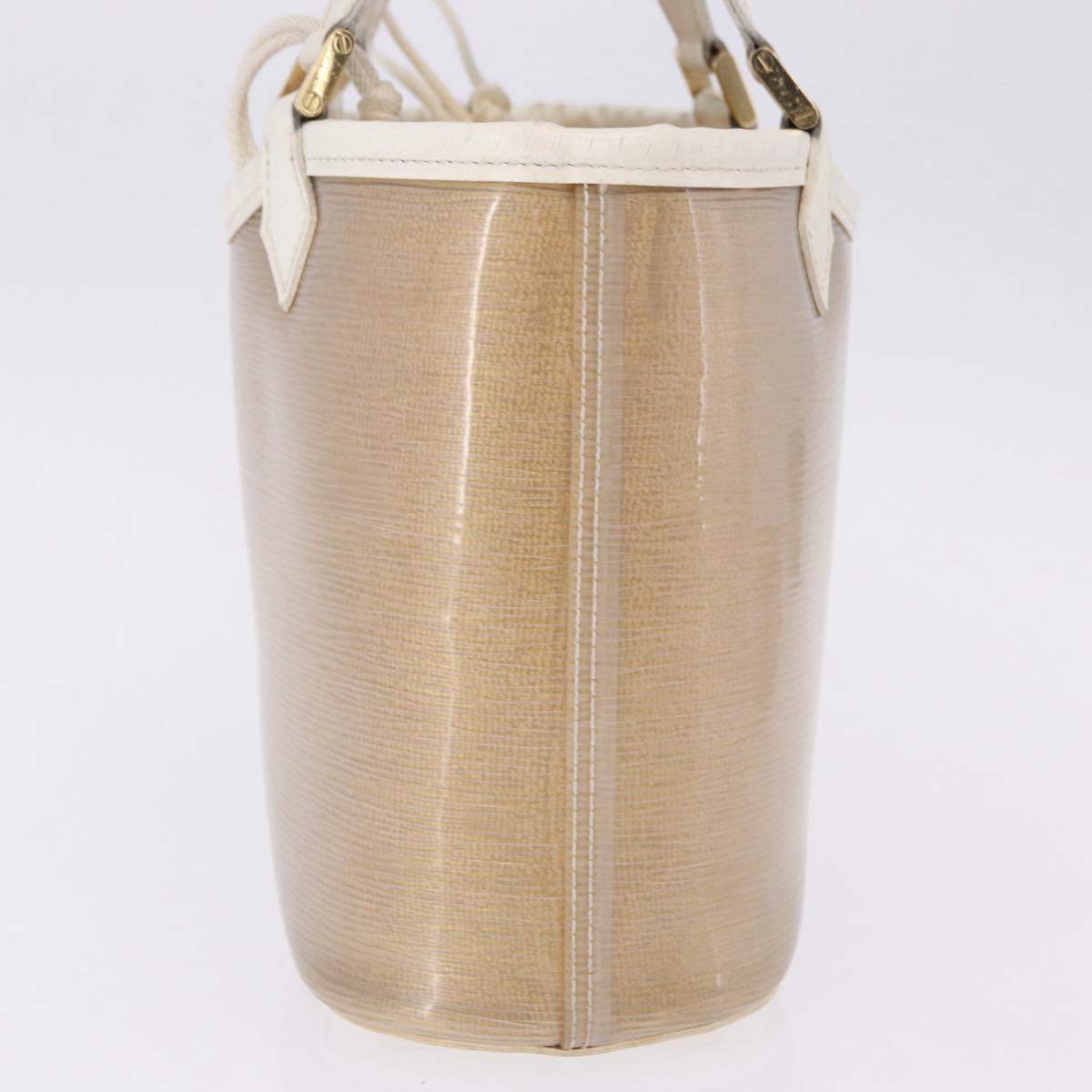 LOUIS VUITTON Epi Plage Mini lagoon Bay Hand Bag Beige Sabre M92473 Auth ka5211