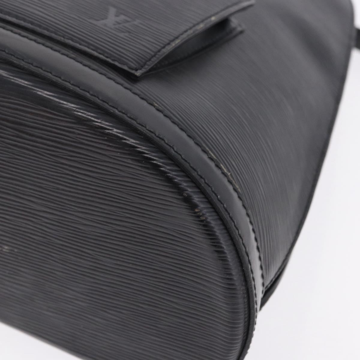 LOUIS VUITTON Epi Gobelins Backpack Black M52292 LV Auth ka5215