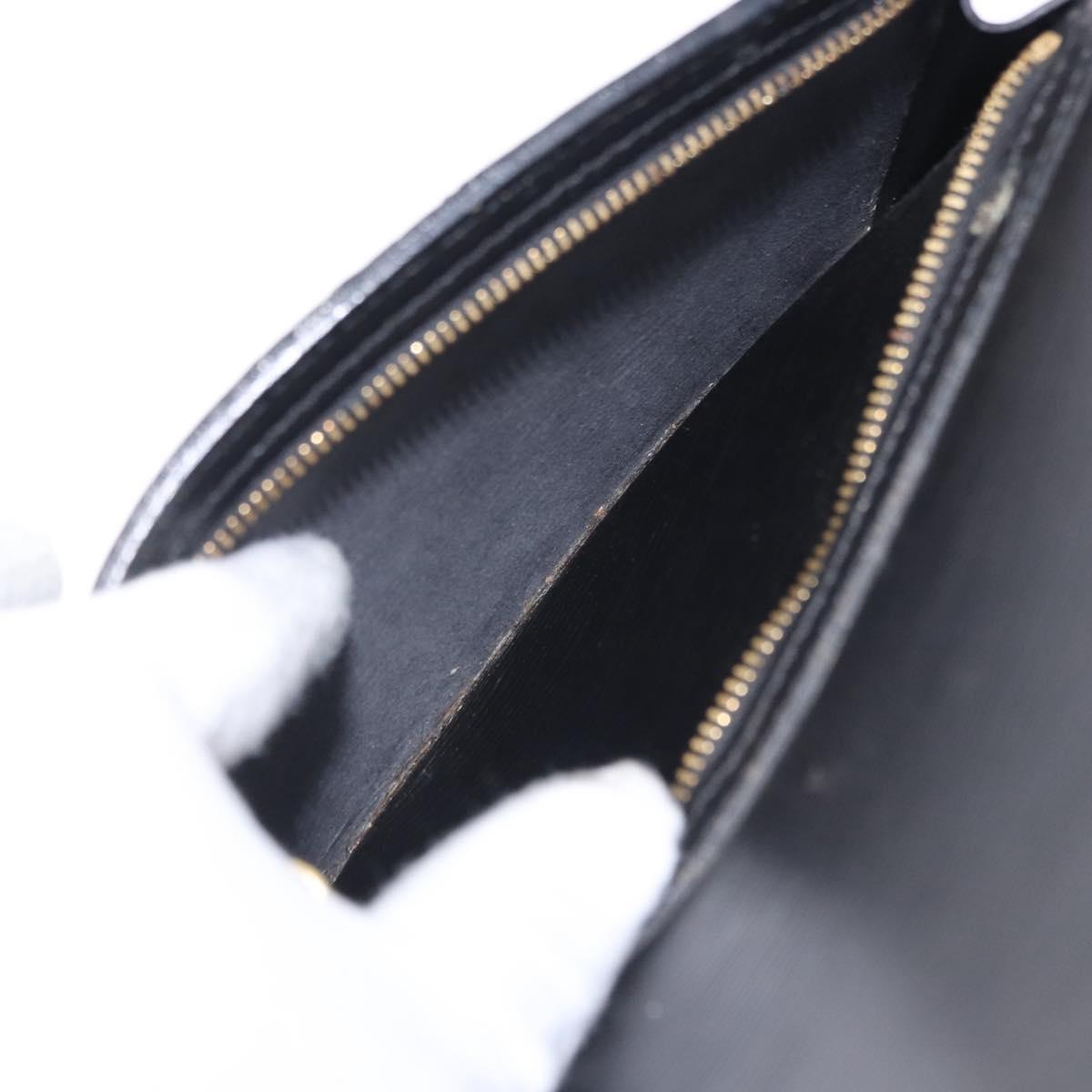 LOUIS VUITTON Epi Gobelins Backpack Black M52292 LV Auth ka5215