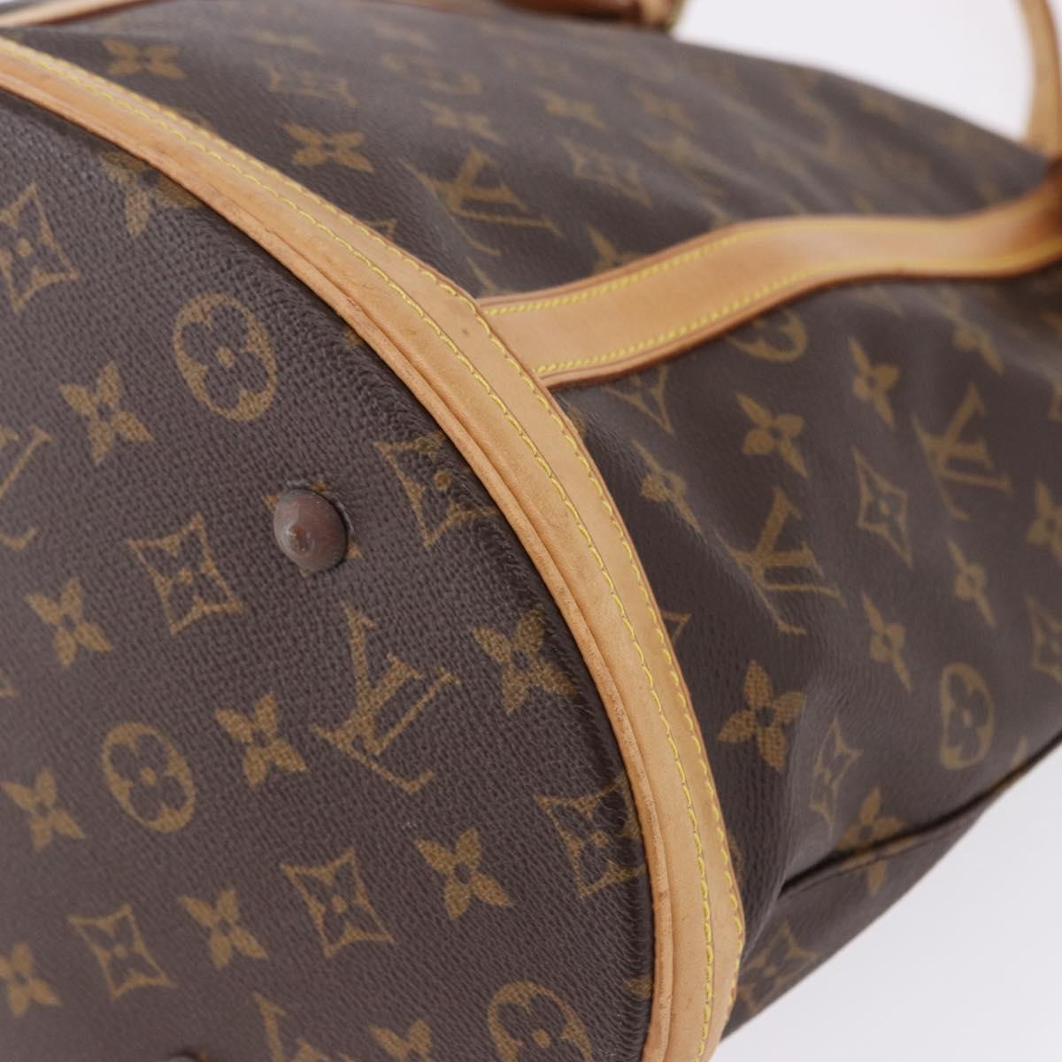 LOUIS VUITTON Monogram Bucket GM Shoulder Bag M42236 LV Auth ka5232