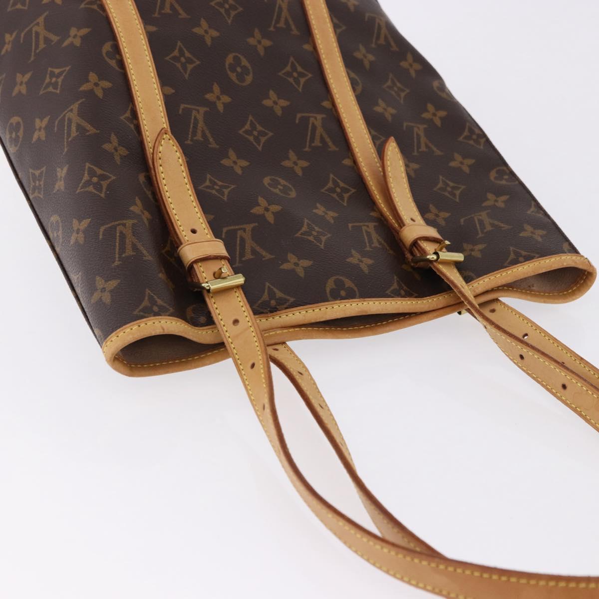 LOUIS VUITTON Monogram Bucket GM Shoulder Bag M42236 LV Auth ka5232