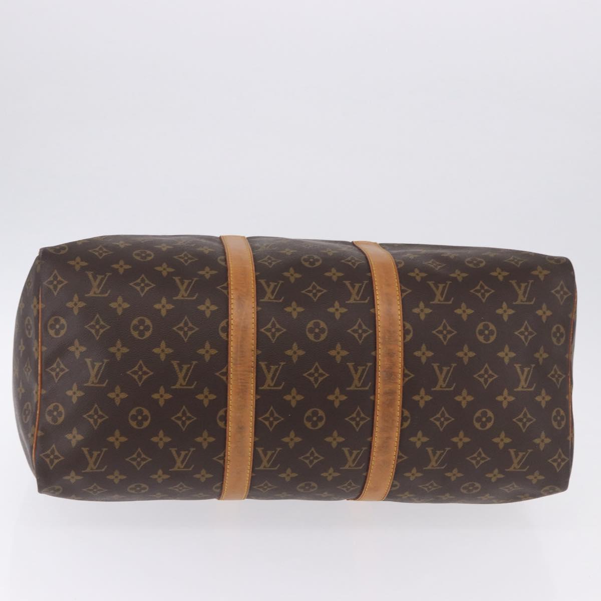 LOUIS VUITTON Monogram Keepall 50 Boston Bag M41426 LV Auth ka5233