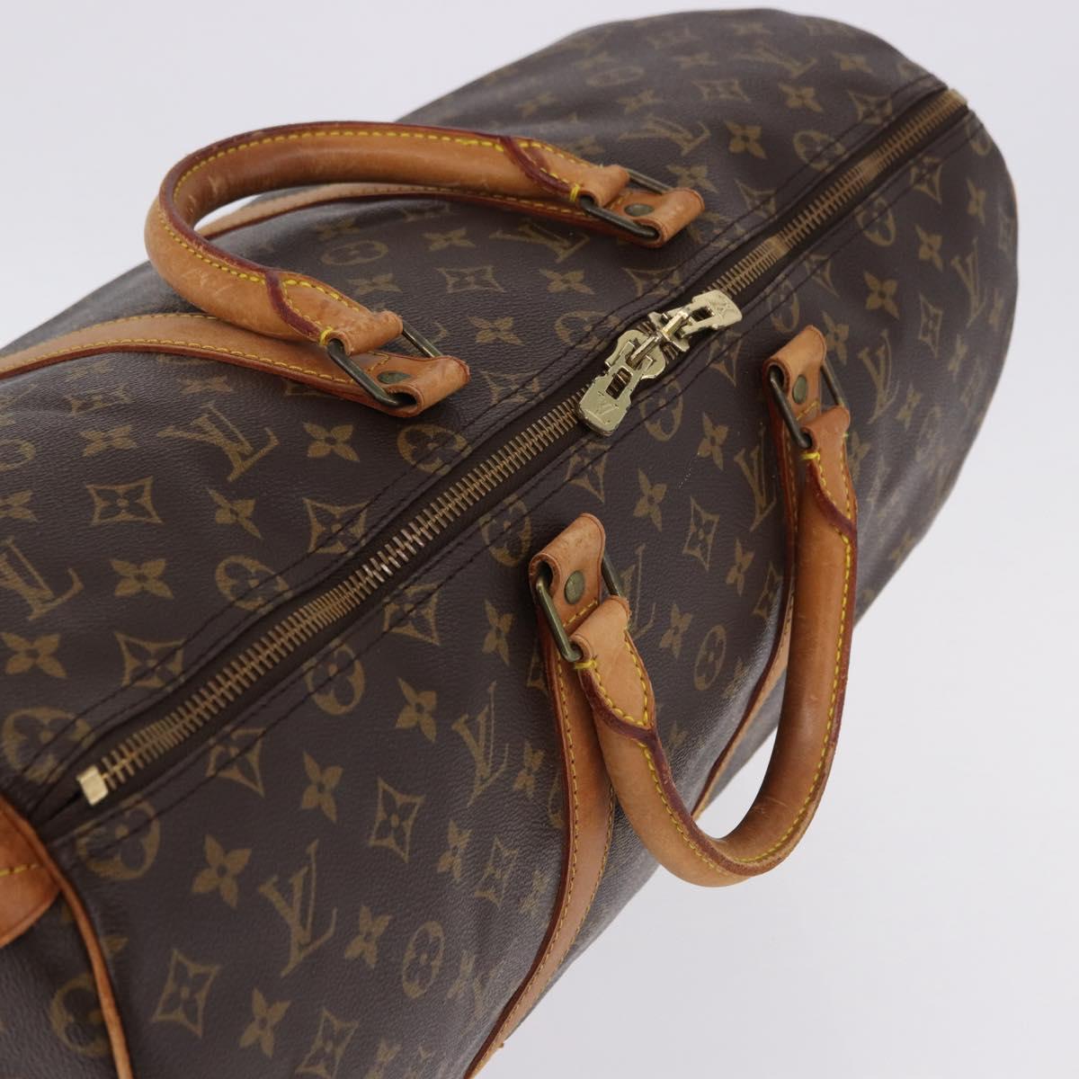 LOUIS VUITTON Monogram Keepall 50 Boston Bag M41426 LV Auth ka5233