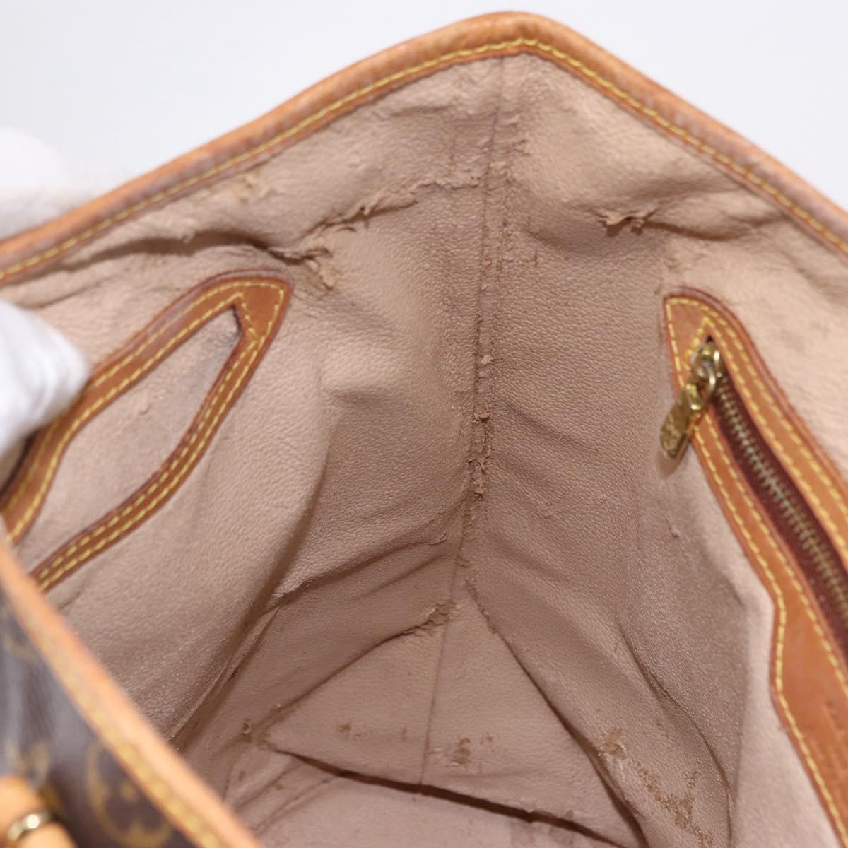 LOUIS VUITTON Monogram Bucket GM Shoulder Bag M42236 LV Auth ka5234