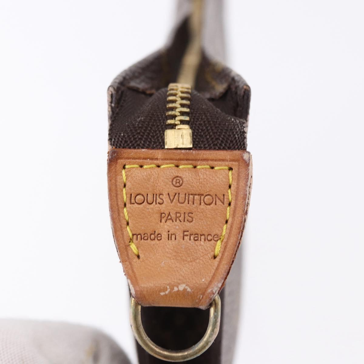 LOUIS VUITTON Monogram Bucket PM Accessory Pouch LV Auth ka5235