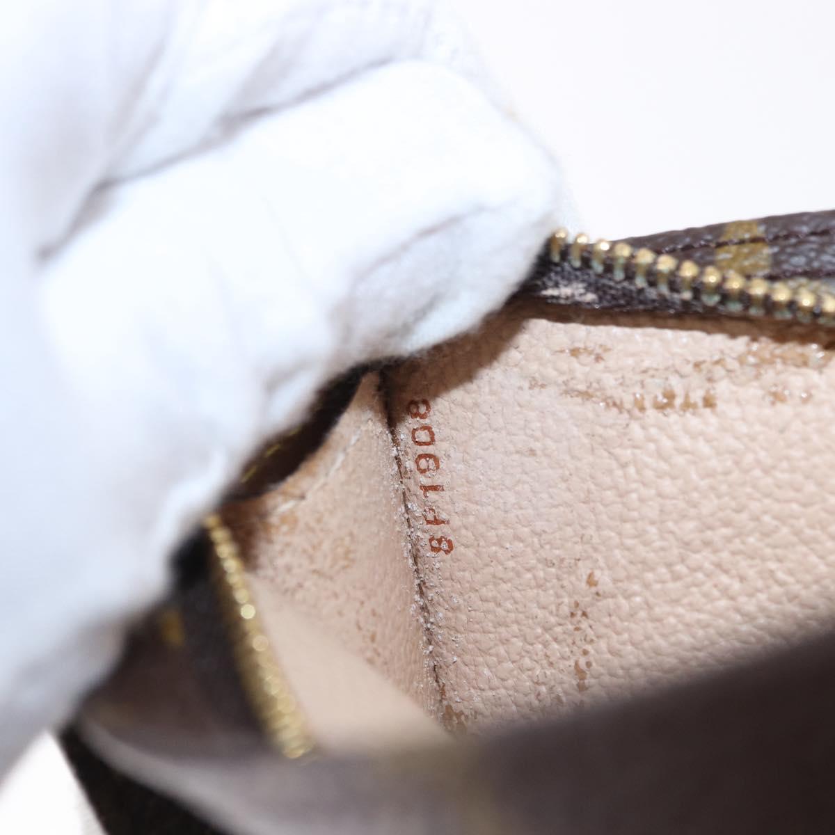 LOUIS VUITTON Monogram Bucket PM Accessory Pouch LV Auth ka5235