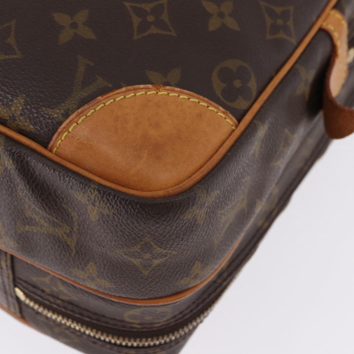 LOUIS VUITTON Monogram Porte Documents Voyage 2 Compartments M53362 Auth ka5237