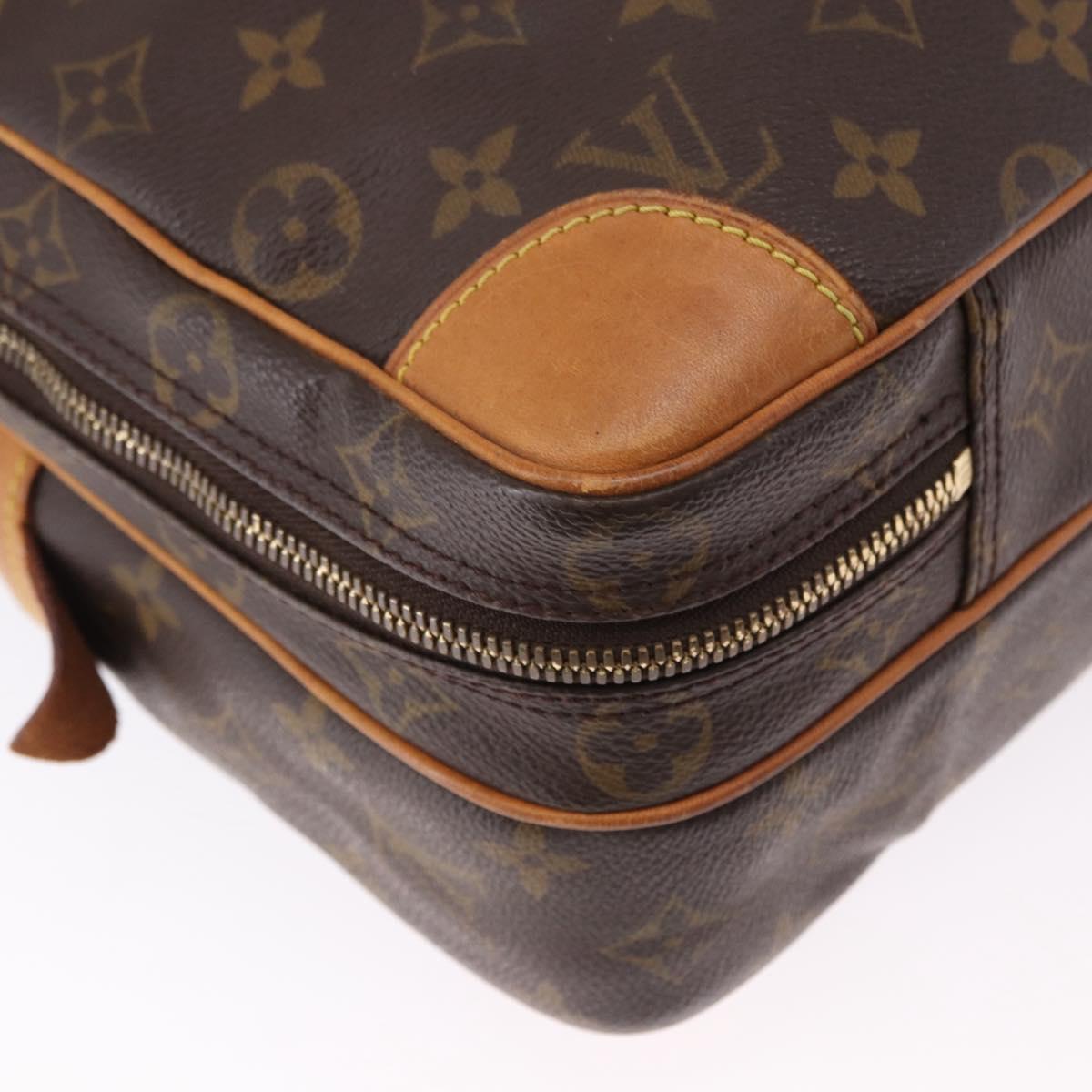 LOUIS VUITTON Monogram Porte Documents Voyage 2 Compartments M53362 Auth ka5237