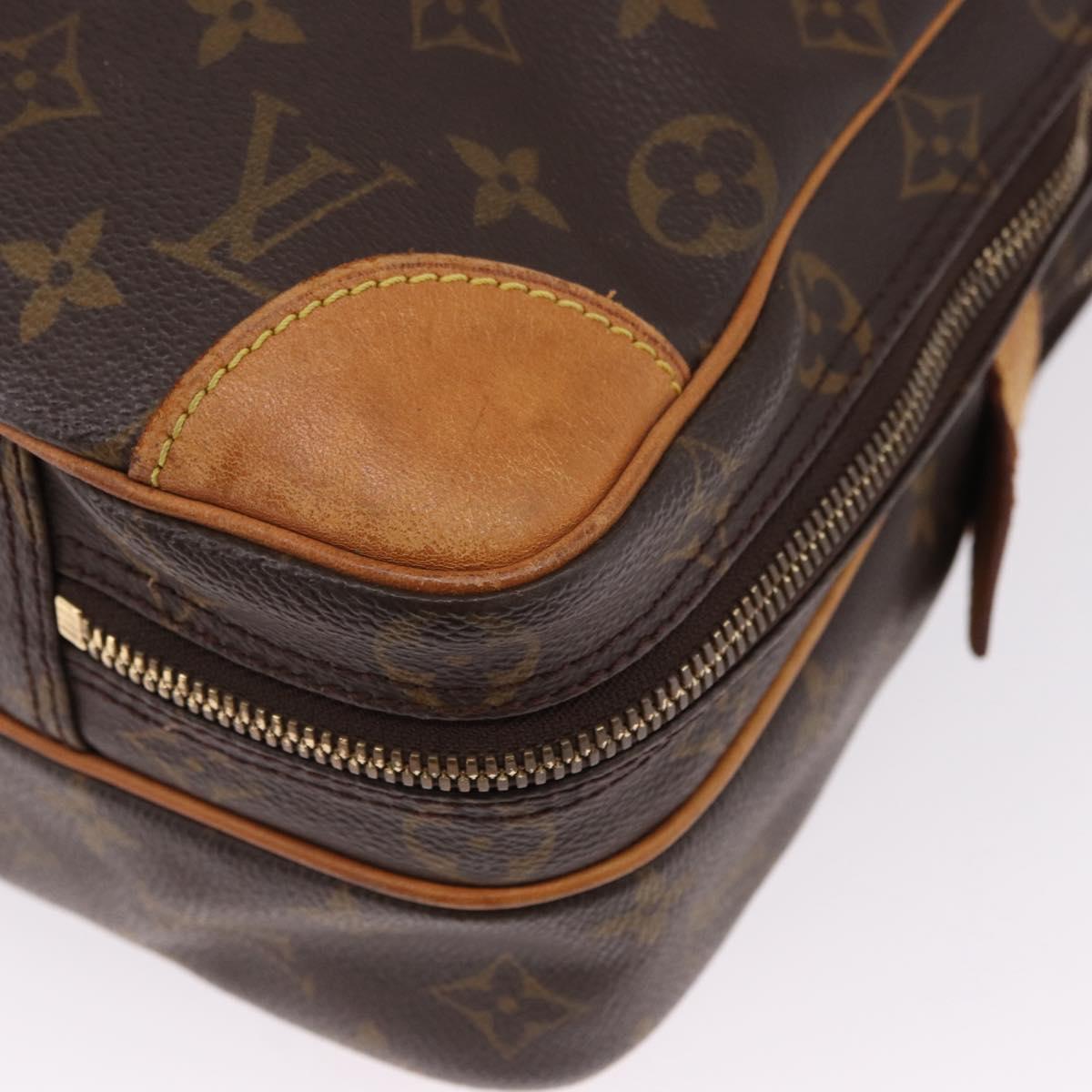 LOUIS VUITTON Monogram Porte Documents Voyage 2 Compartments M53362 Auth ka5237
