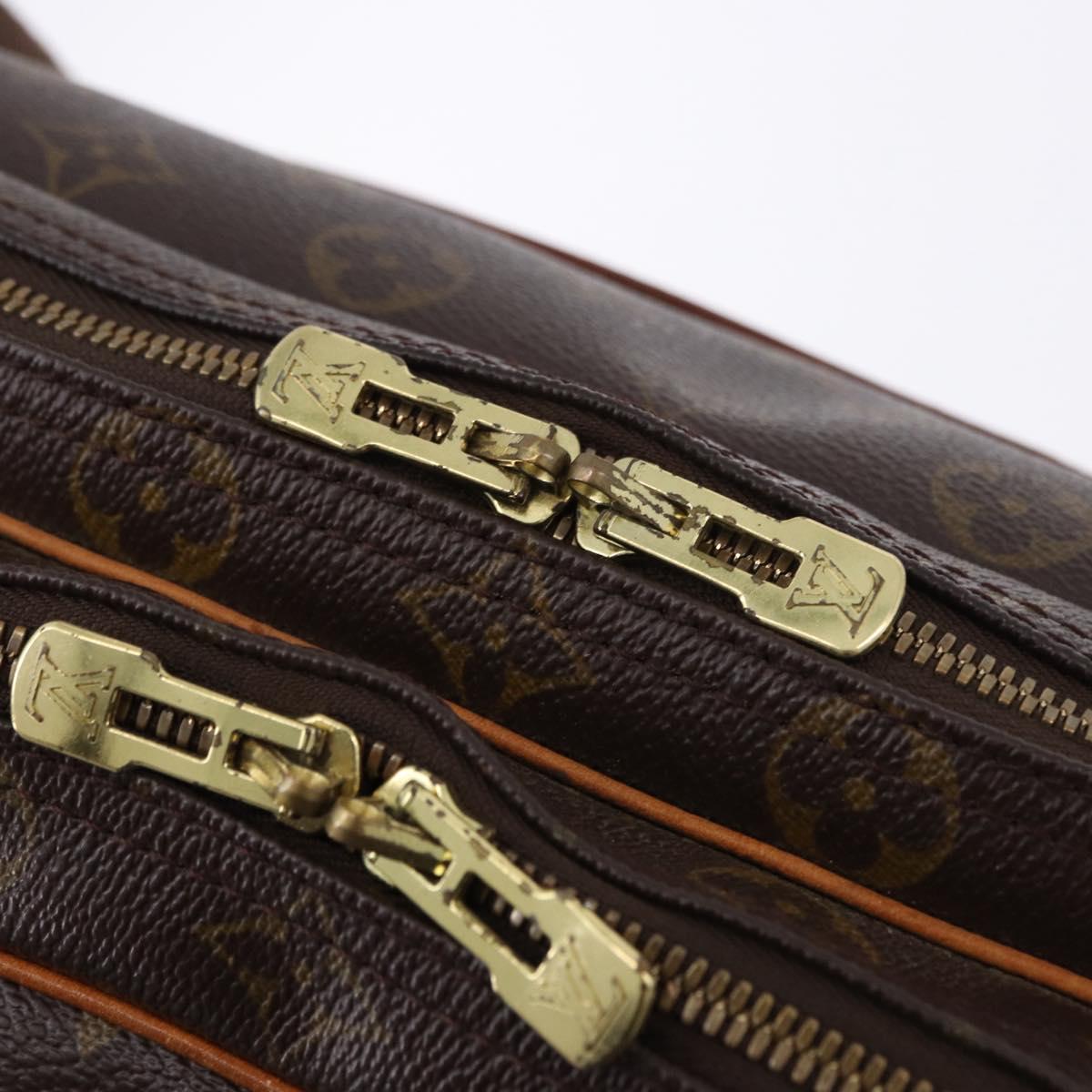 LOUIS VUITTON Monogram Reporter GM Shoulder Bag M45252 LV Auth ka5238