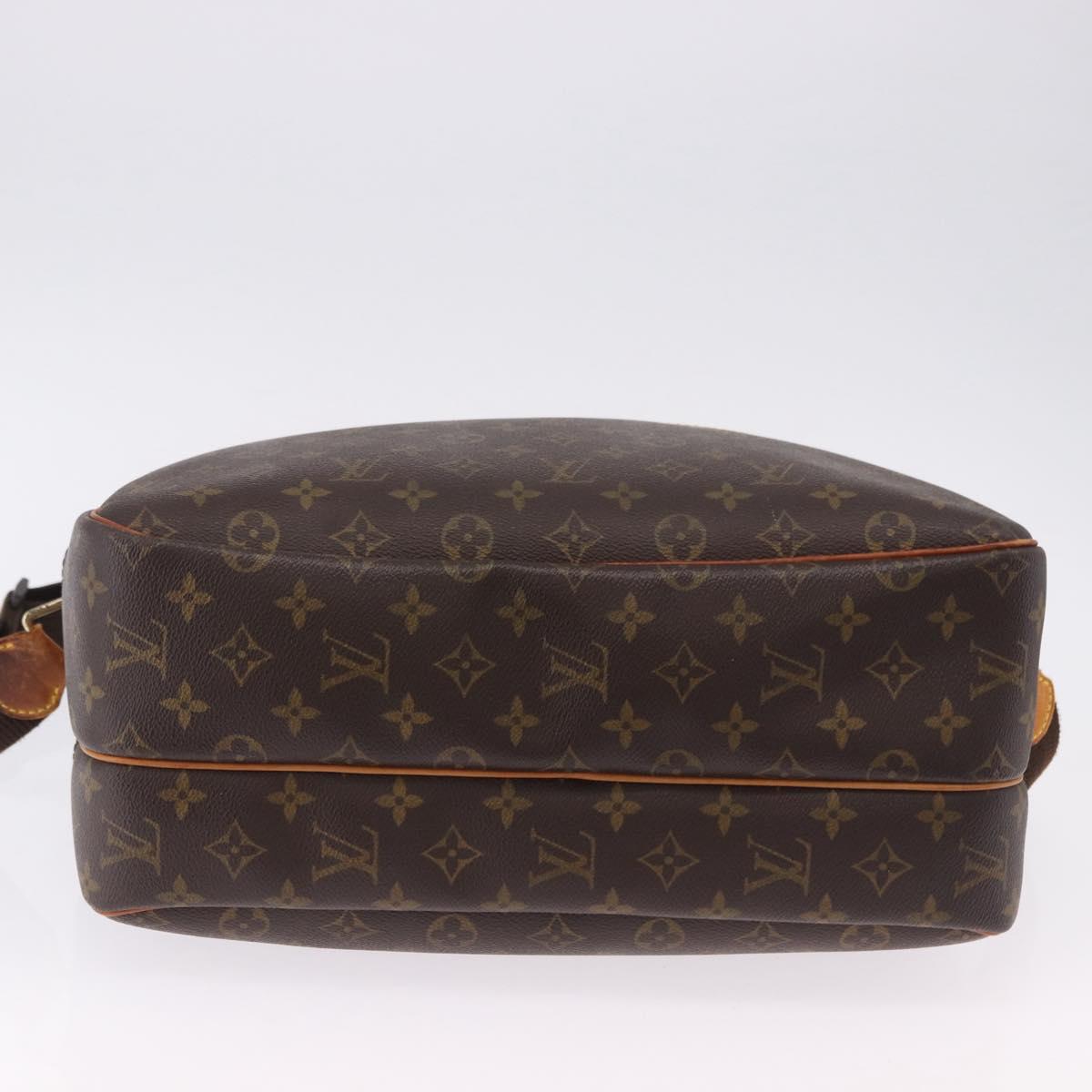 LOUIS VUITTON Monogram Reporter GM Shoulder Bag M45252 LV Auth ka5238