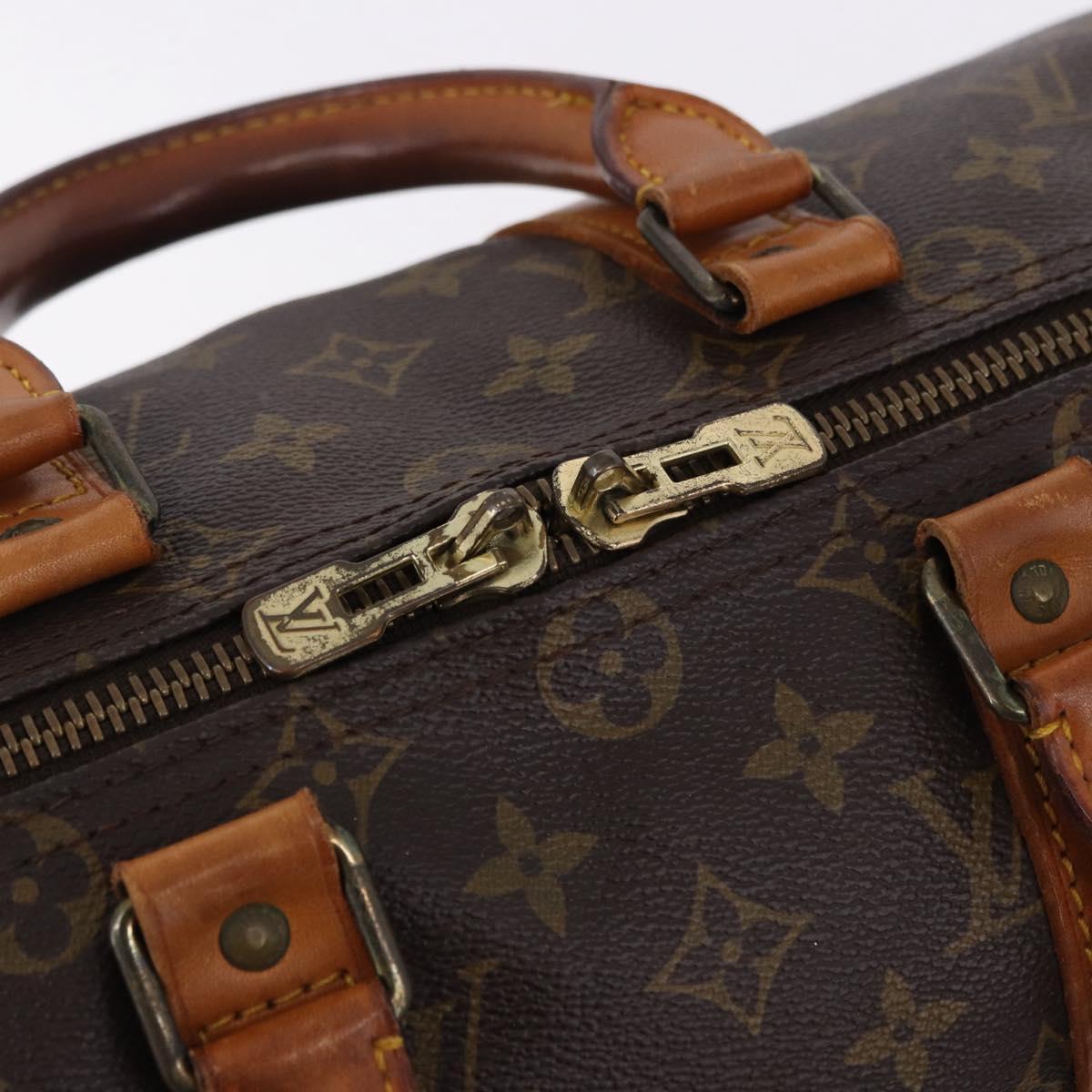 LOUIS VUITTON Monogram Keepall 45 Boston Bag M41428 LV Auth ka5254A
