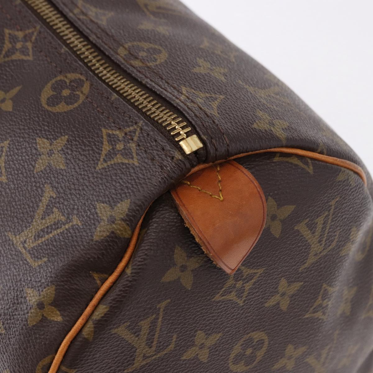 LOUIS VUITTON Monogram Keepall 45 Boston Bag M41428 LV Auth ka5254A