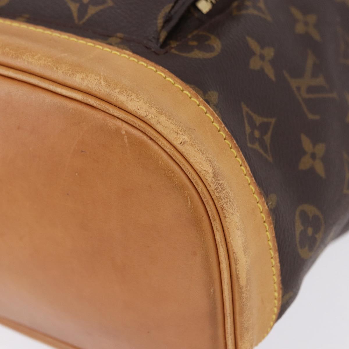 LOUIS VUITTON Monogram Montsouris MM Backpack M51136 LV Auth ka5260