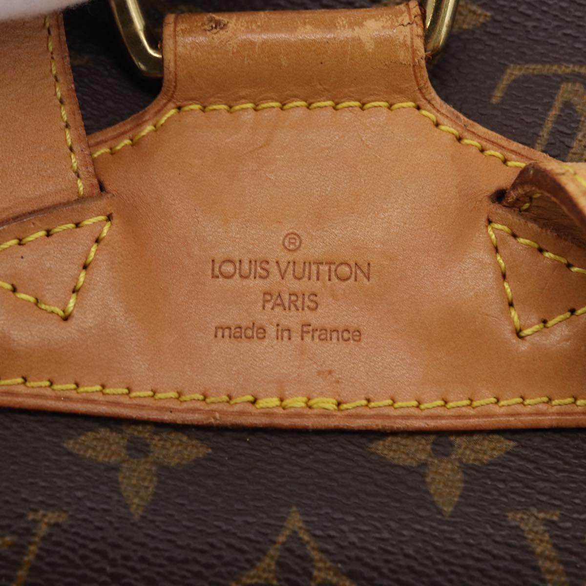 LOUIS VUITTON Monogram Montsouris MM Backpack M51136 LV Auth ka5260
