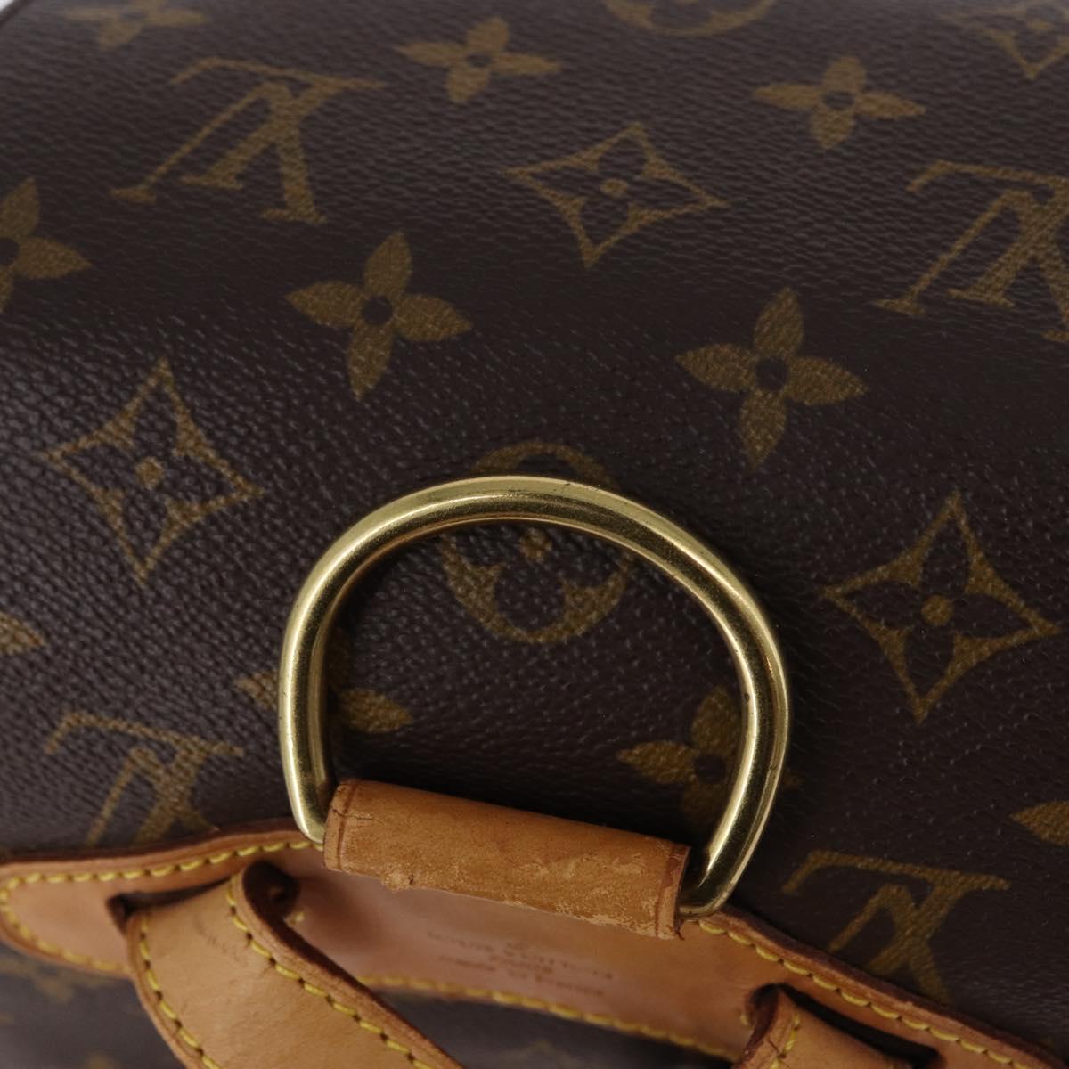 LOUIS VUITTON Monogram Montsouris MM Backpack M51136 LV Auth ka5260