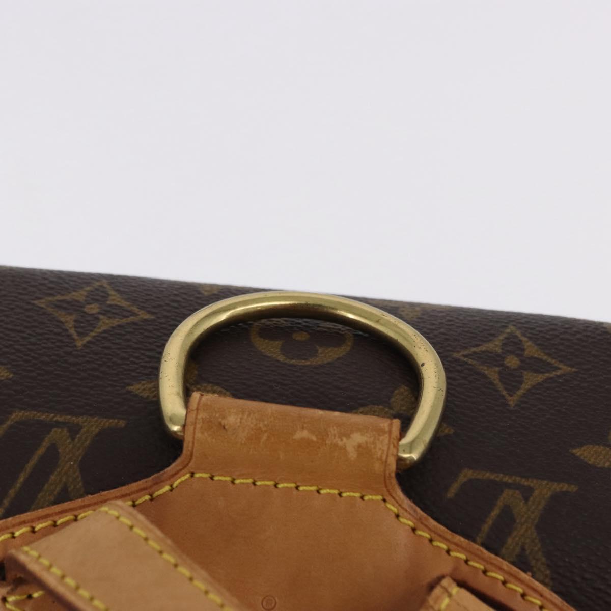 LOUIS VUITTON Monogram Montsouris MM Backpack M51136 LV Auth ka5260