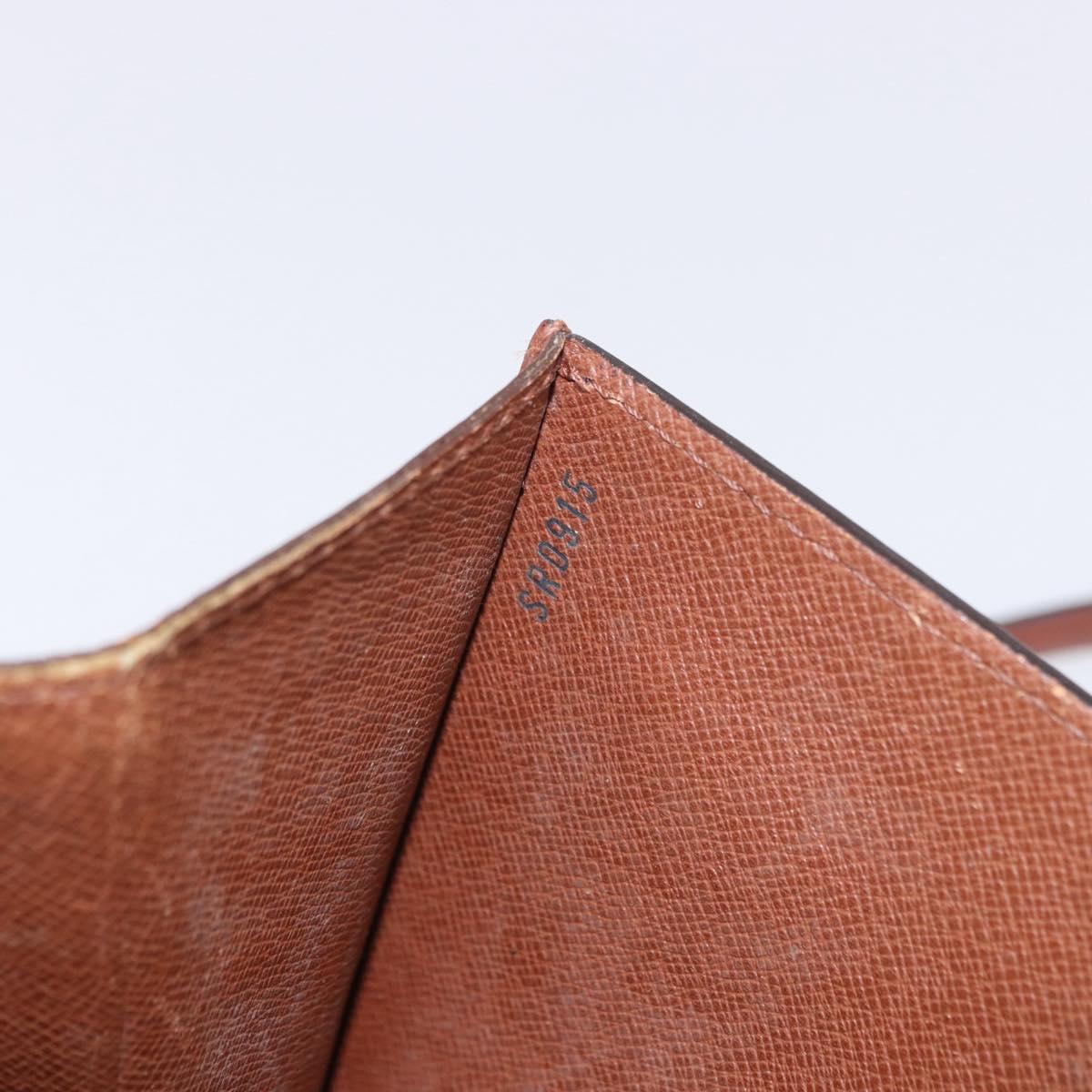 LOUIS VUITTON Epi Monceau 28 Hand Bag Brown M52123 LV Auth ka5261