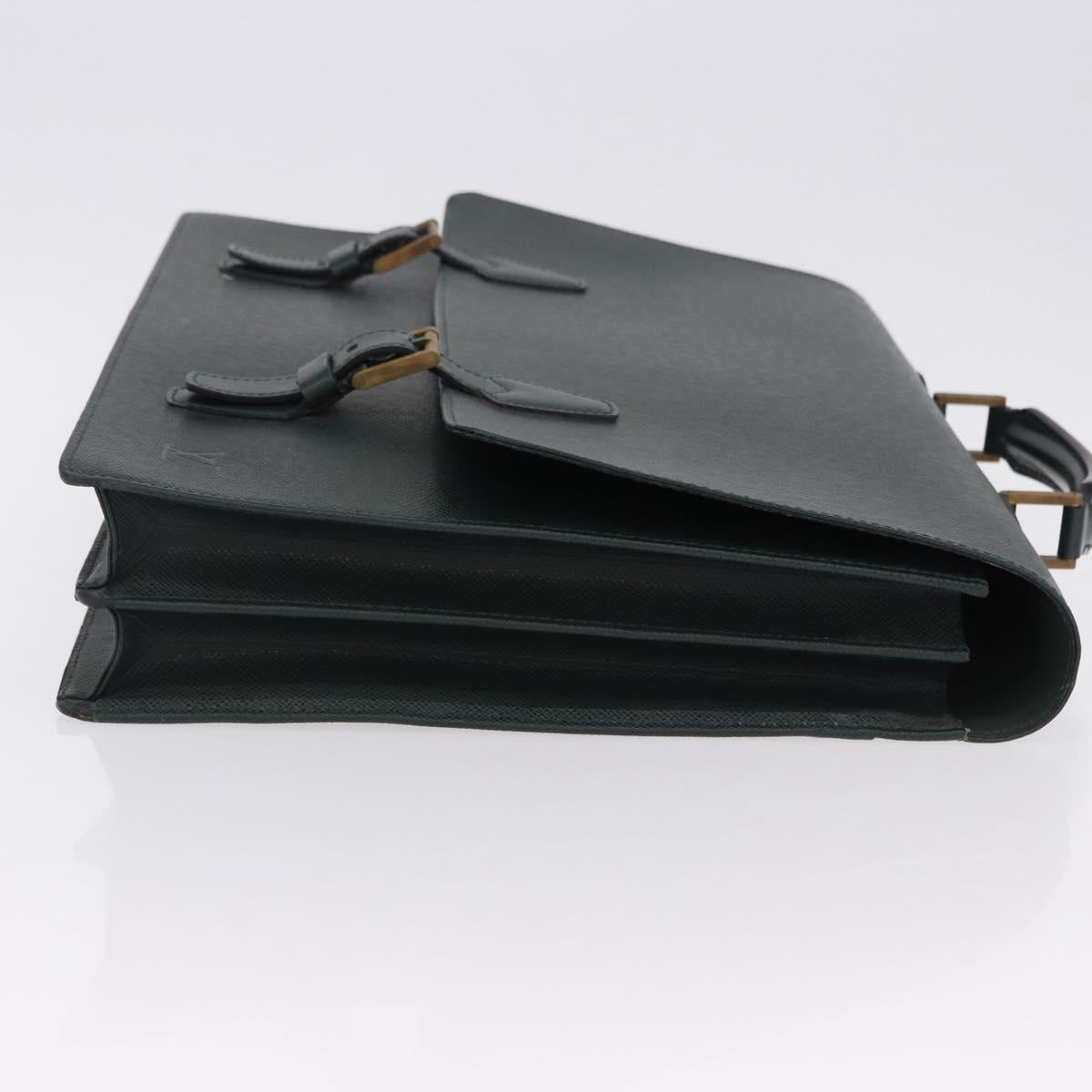 LOUIS VUITTON Taiga Tashkent Business Bag Epicea M30084 LV Auth ka5278