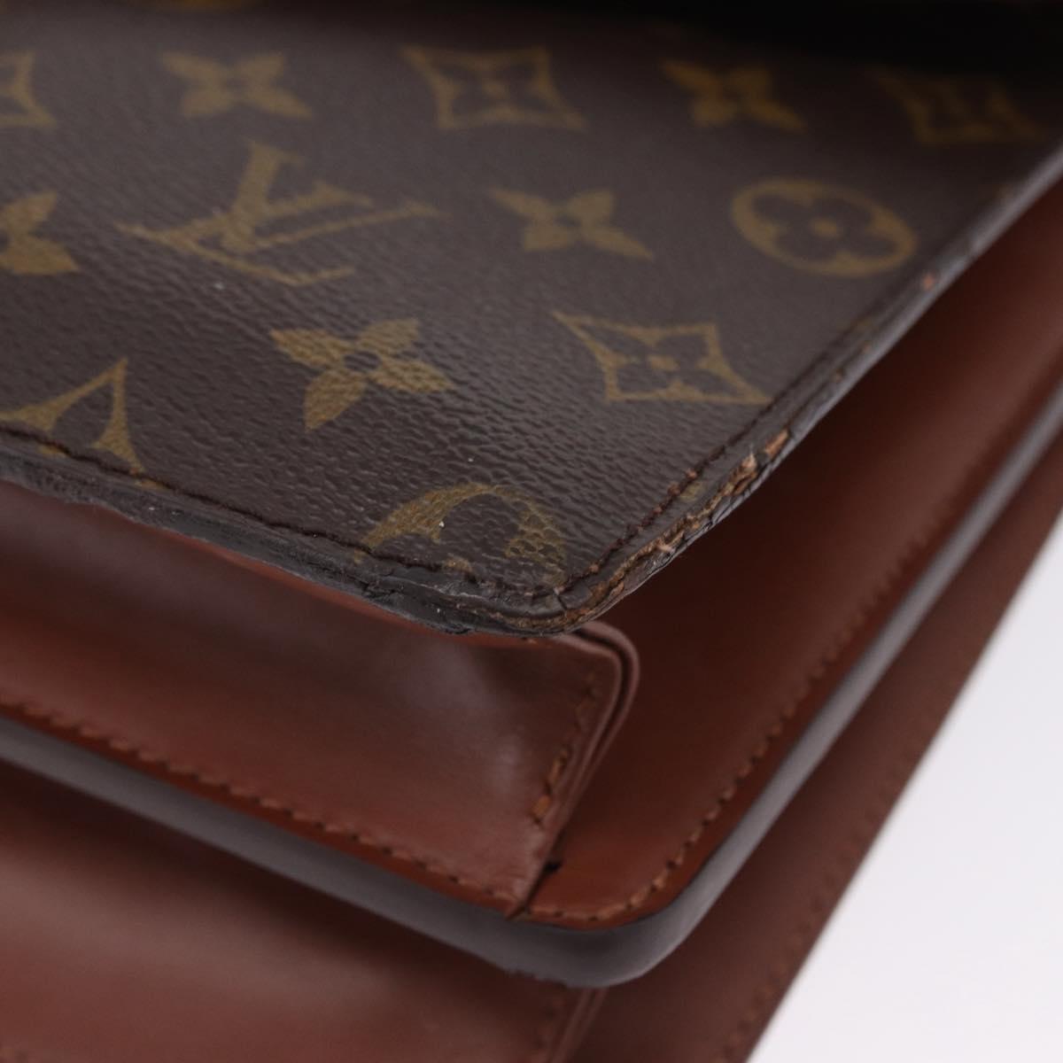 LOUIS VUITTON Monogram Concorde Hand Bag M51190 LV Auth ka5280