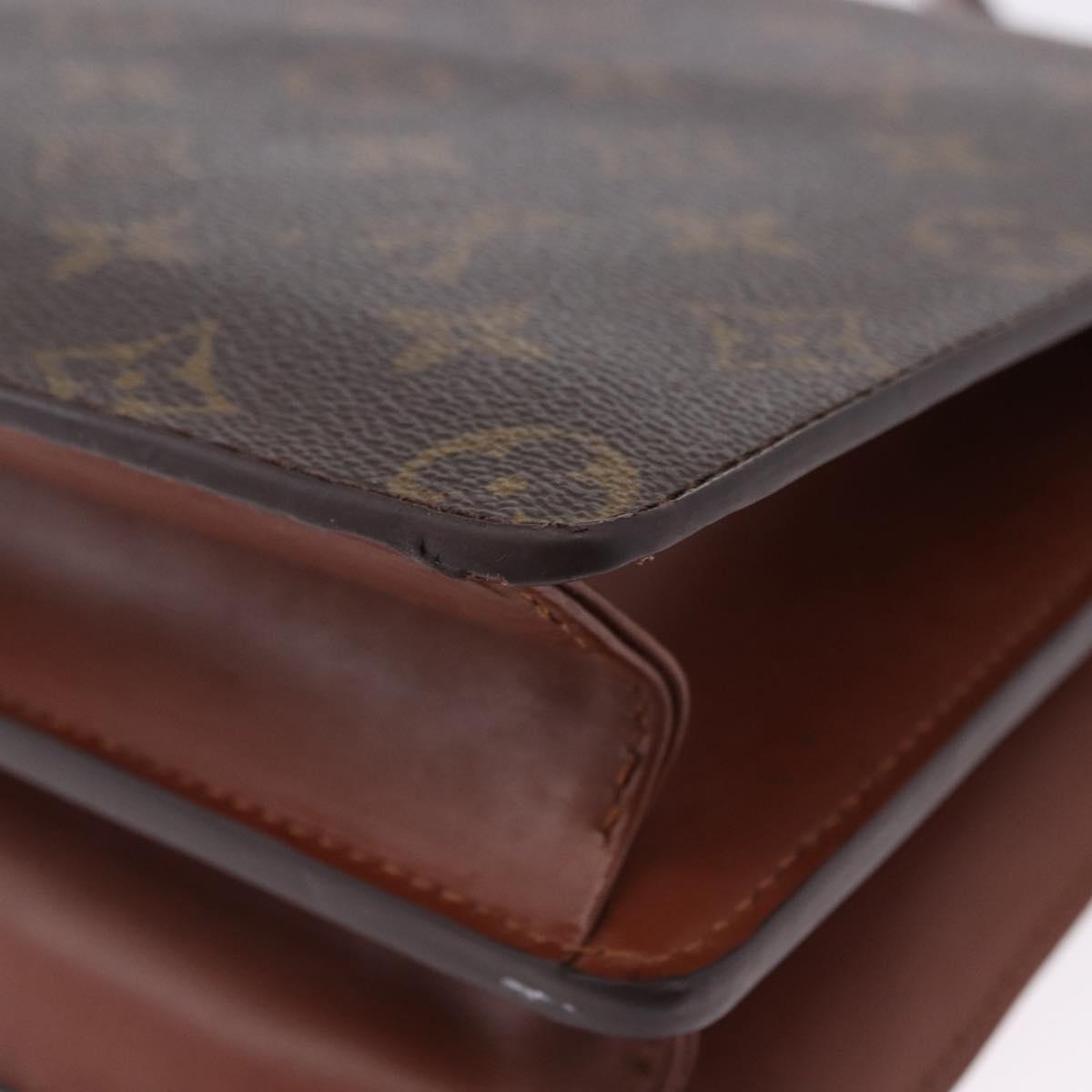 LOUIS VUITTON Monogram Concorde Hand Bag M51190 LV Auth ka5280