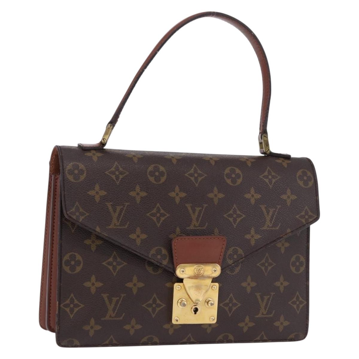 LOUIS VUITTON Monogram Concorde Hand Bag M51190 LV Auth ka5280